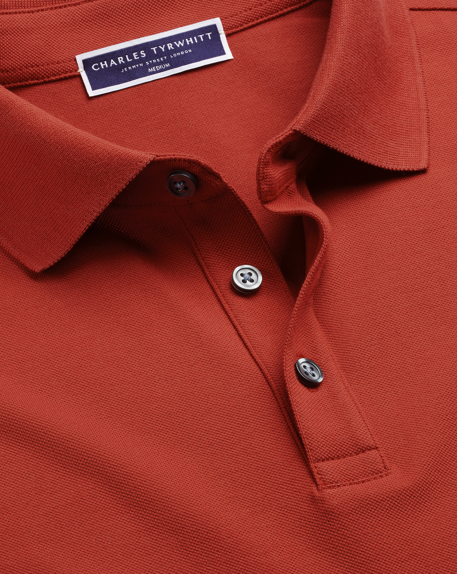 Tyrwhitt Pique Polo - Orange