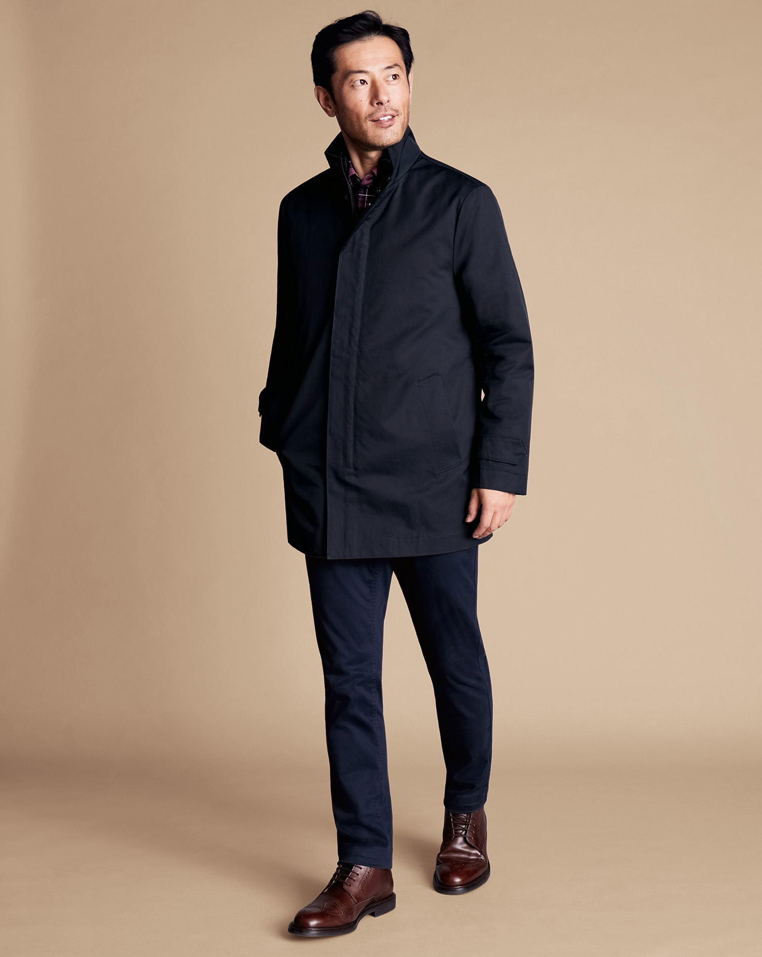 3-In-1 Rain Mac - Navy