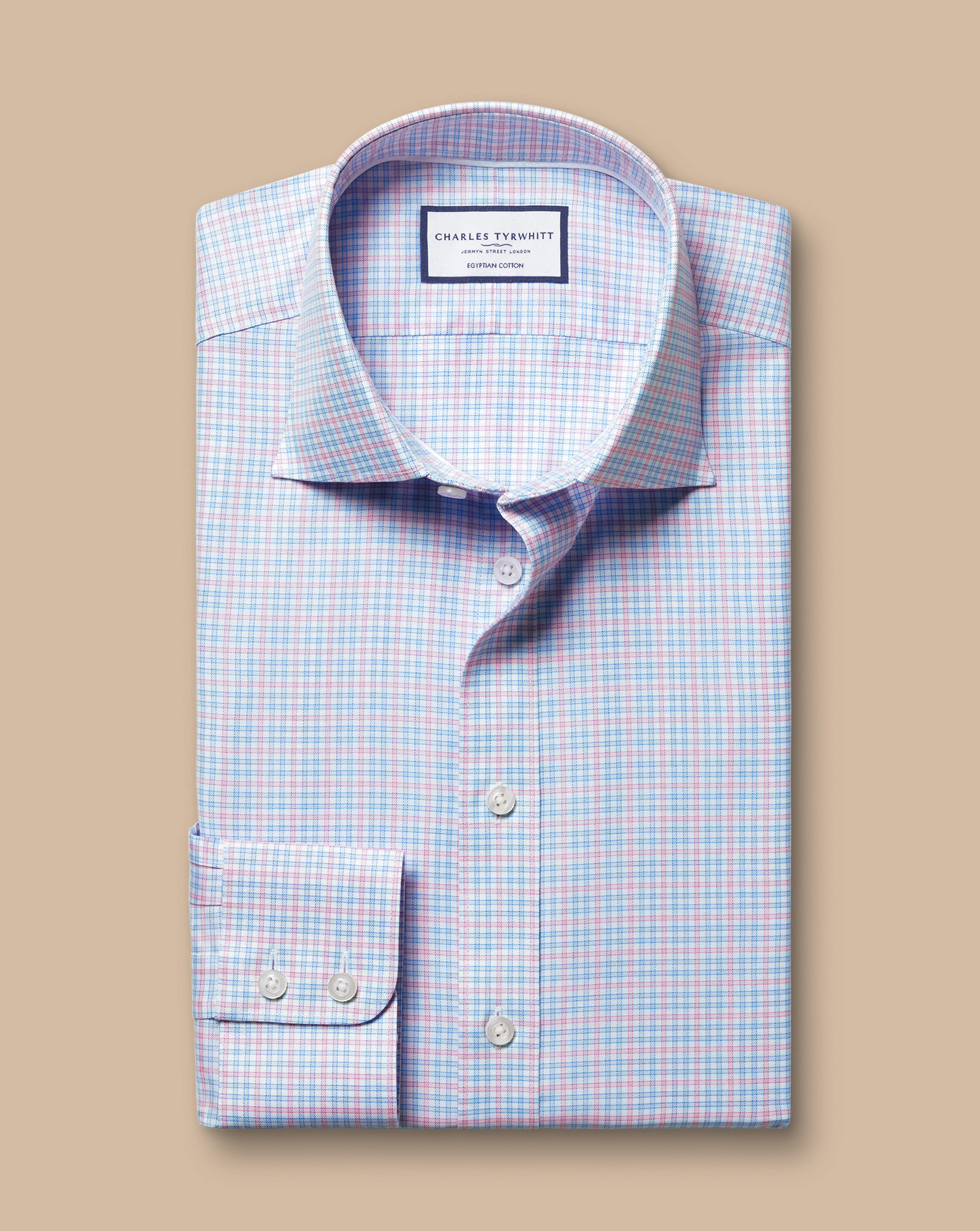 Luxury Multi Check Shirt - Pink