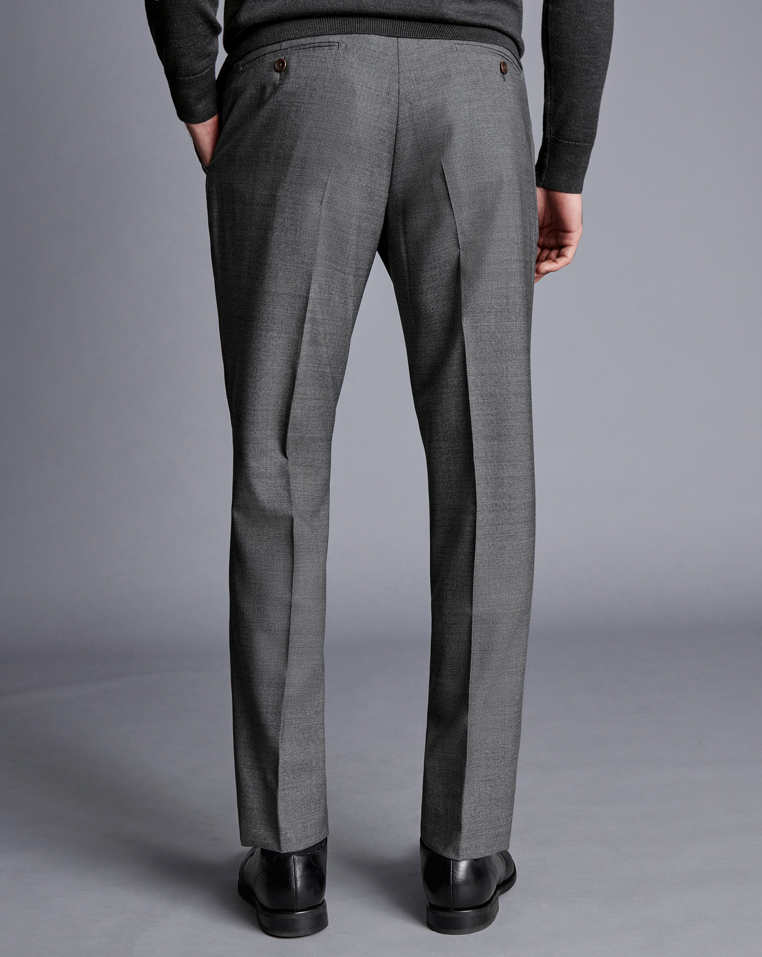 Smart Italian Luxury Trousers - Grey