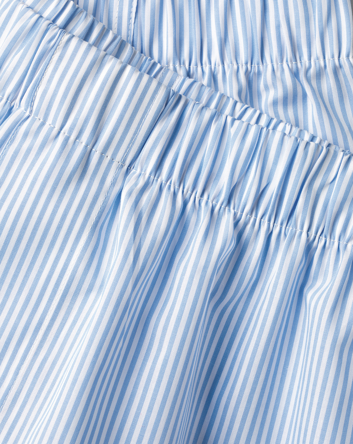 Stripe Woven Boxers  - Cornflower Blue