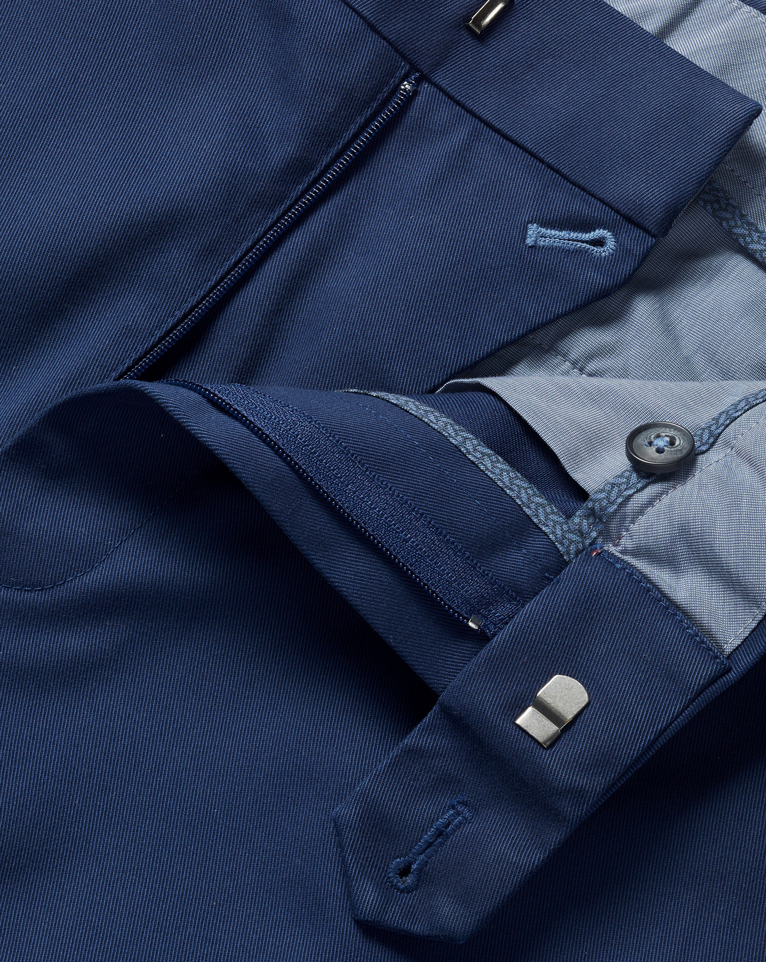 Ultimate Non-Iron Chinos - Colbalt Blue