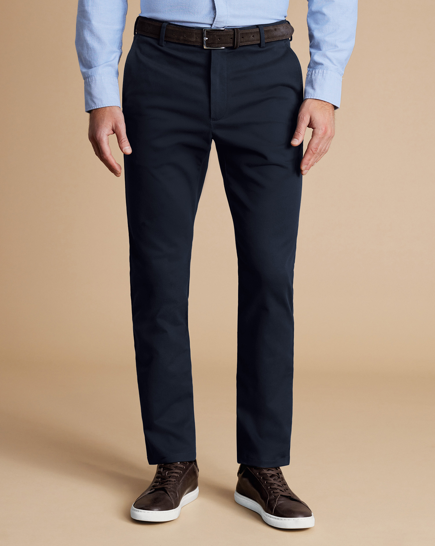 Ultimate Non-Iron Chinos - Navy