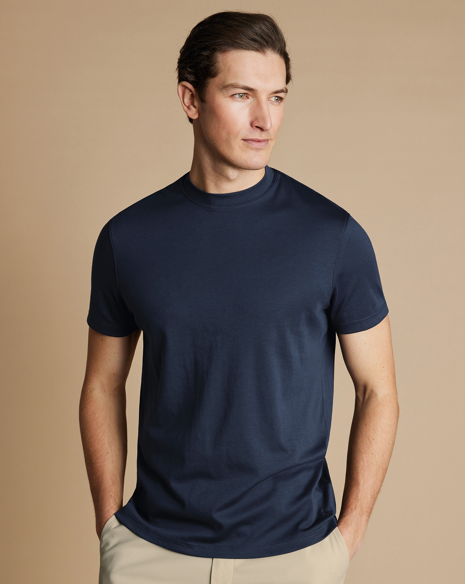 Cotton Tyrwhitt T-Shirt - Navy