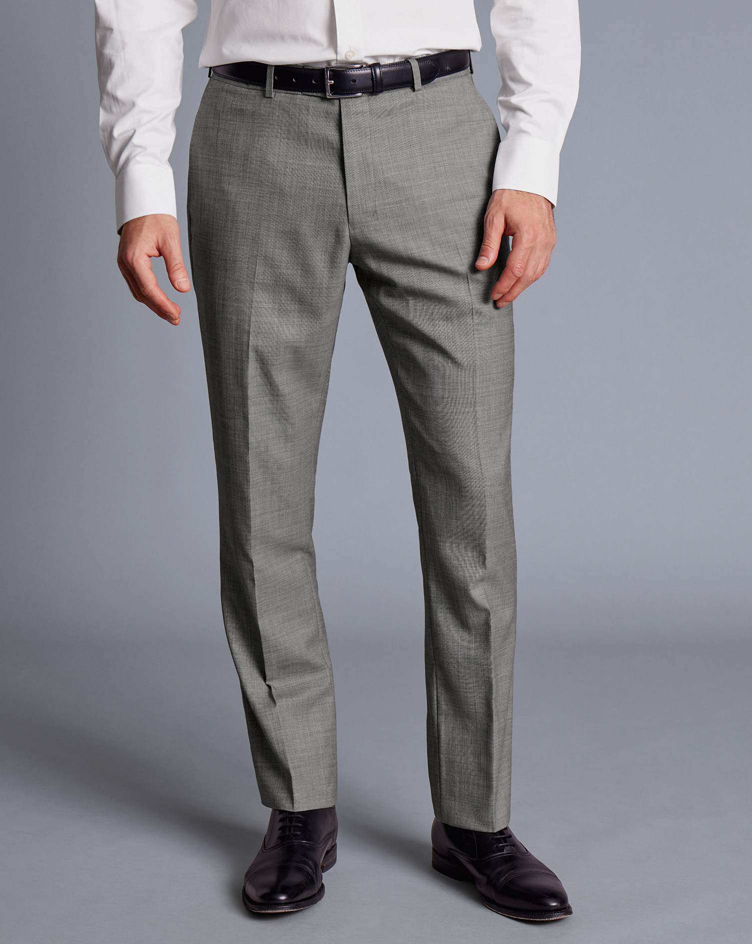 Sharkskin Suit - Light Grey