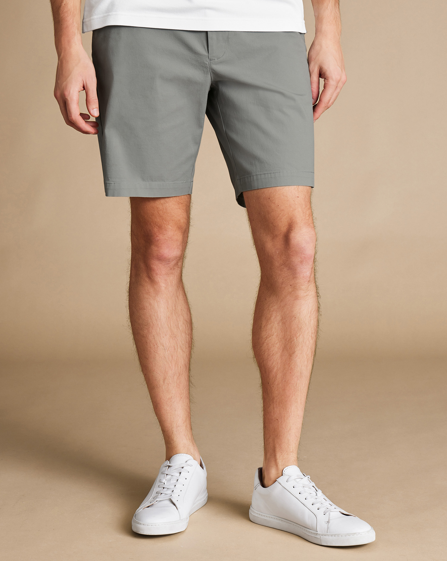 Cotton Short - Light Grey