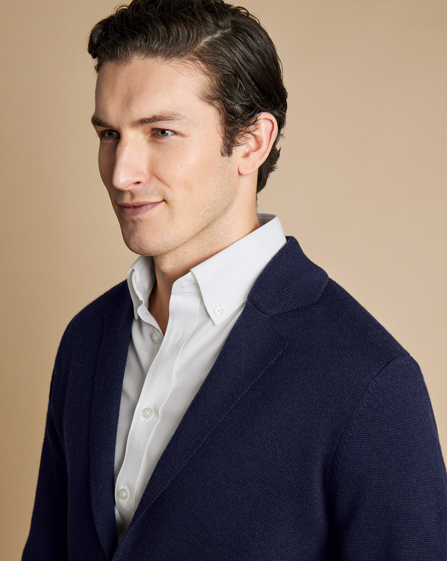 Merino Blazer - Navy