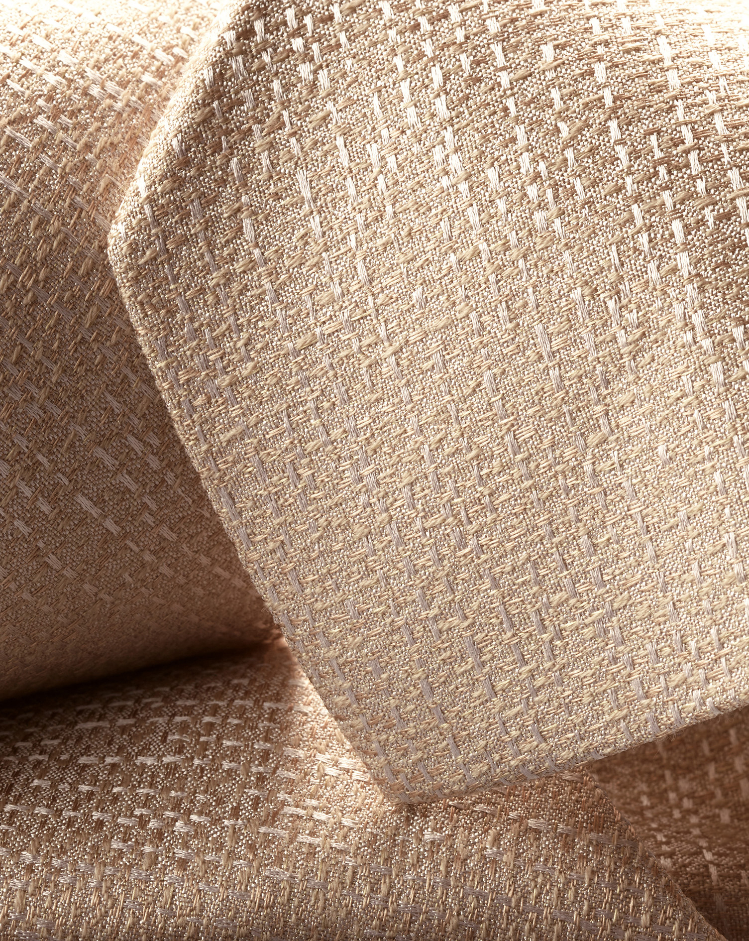 Silk Wool Blend Tie - Taupe