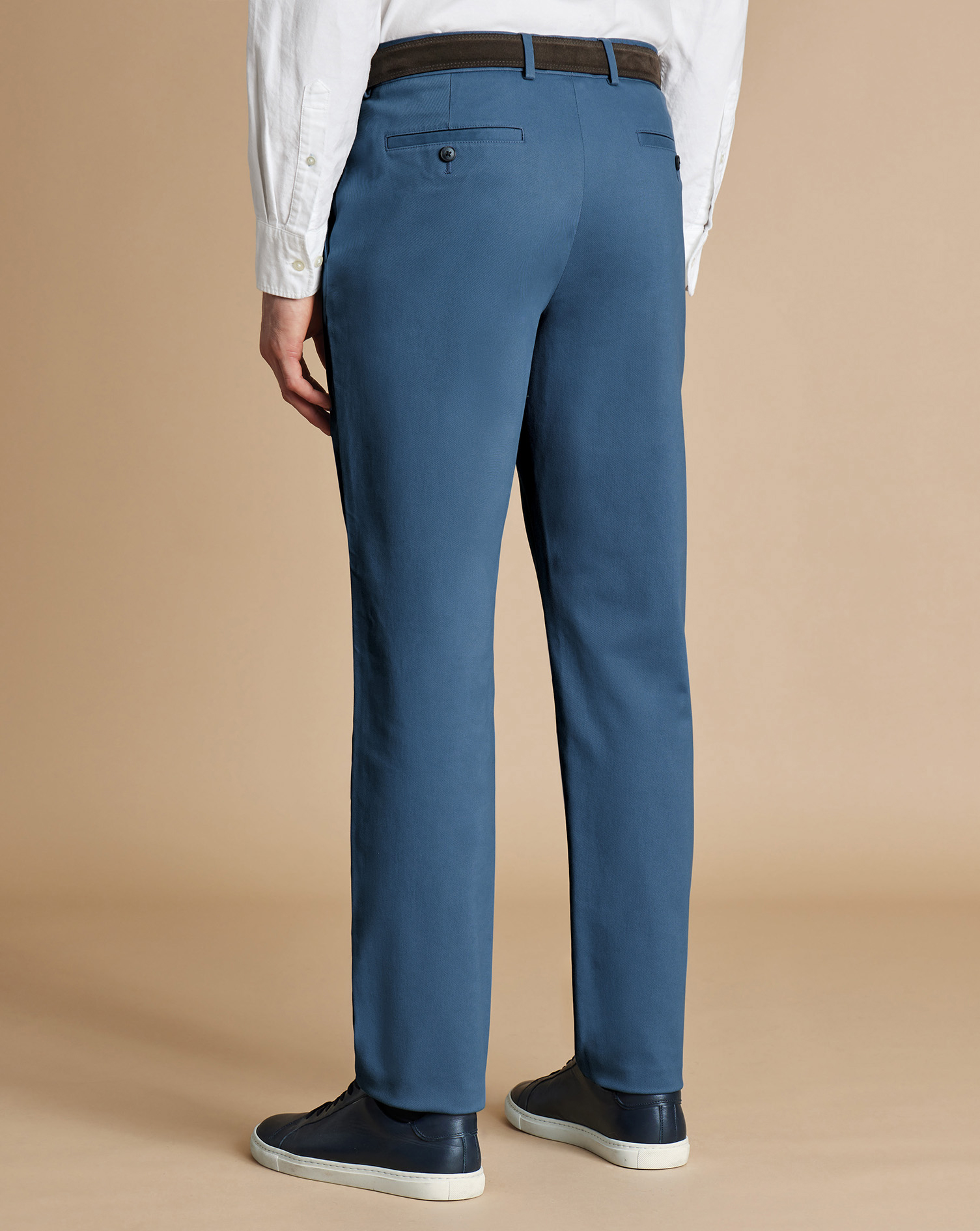 Ultimate Non-Iron Chinos - Indigo Blue