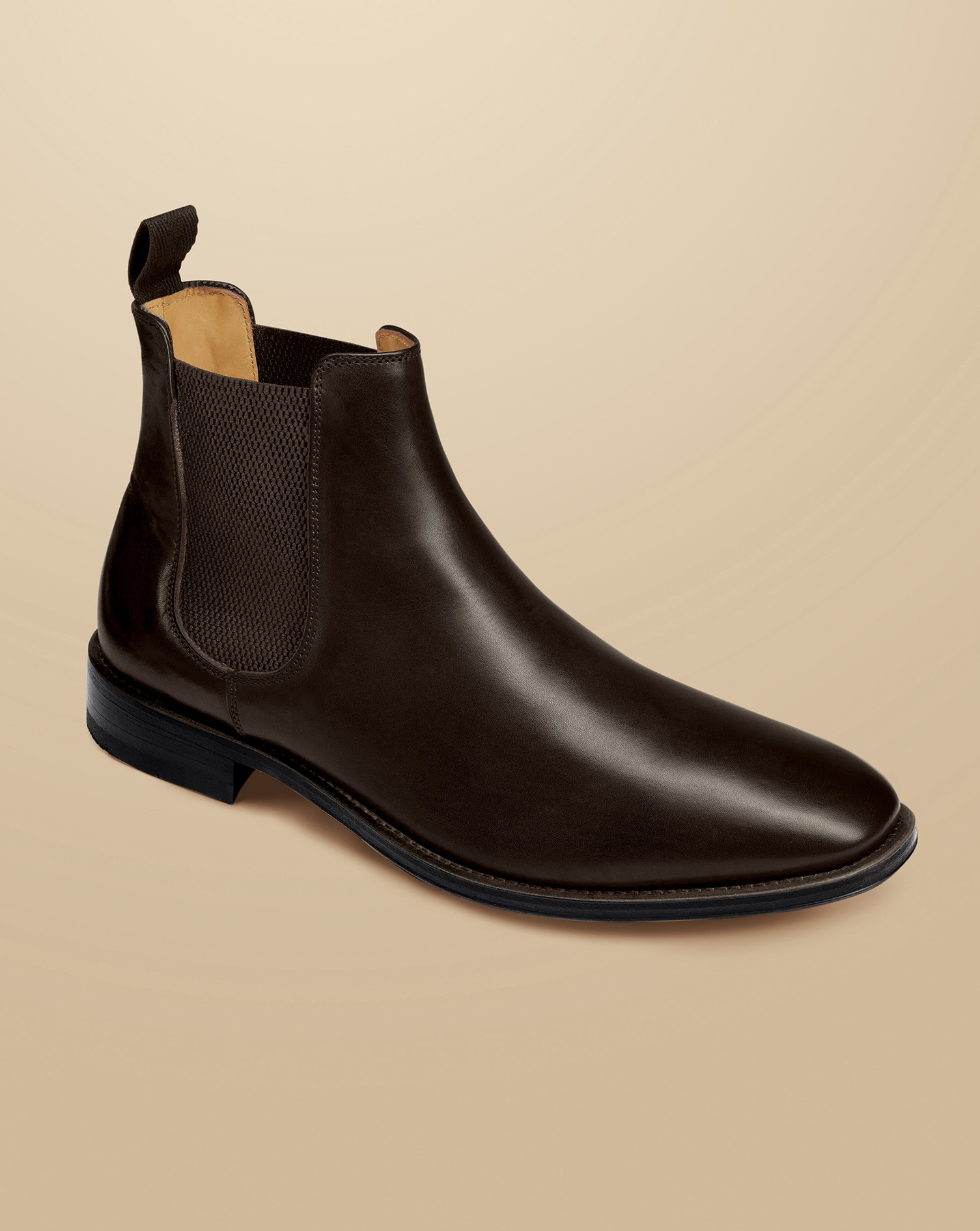 Leather Chelsea Boots - Dark Chocolate