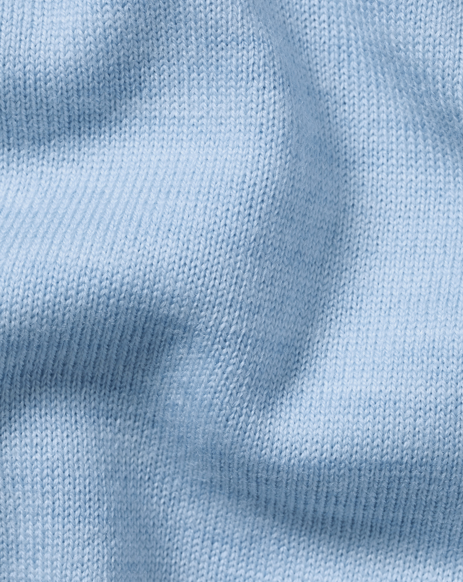 Merino V-Neck Jumper - Sky Blue