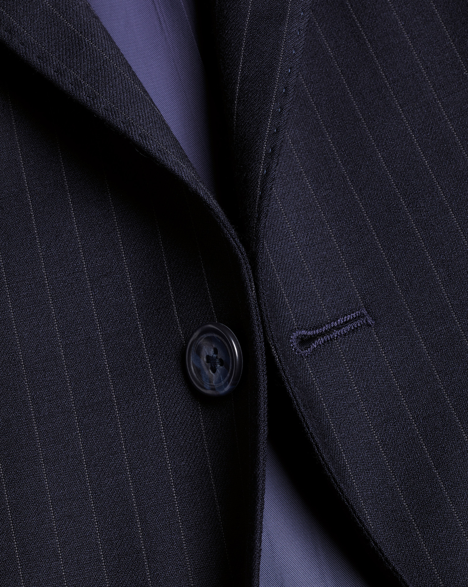 Stripe Suit - French Navy