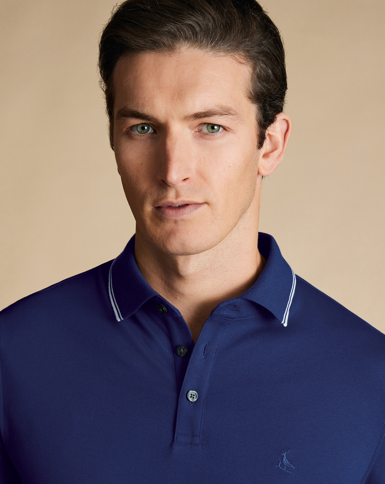 Tyrwhitt Pique Polo - Royal Blue