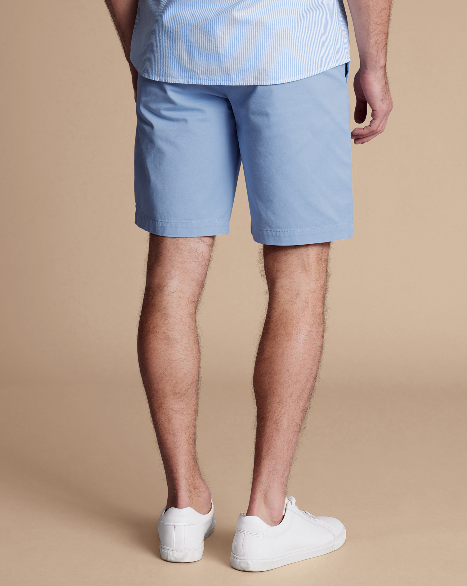 Cotton Shorts - Cornflower Blue