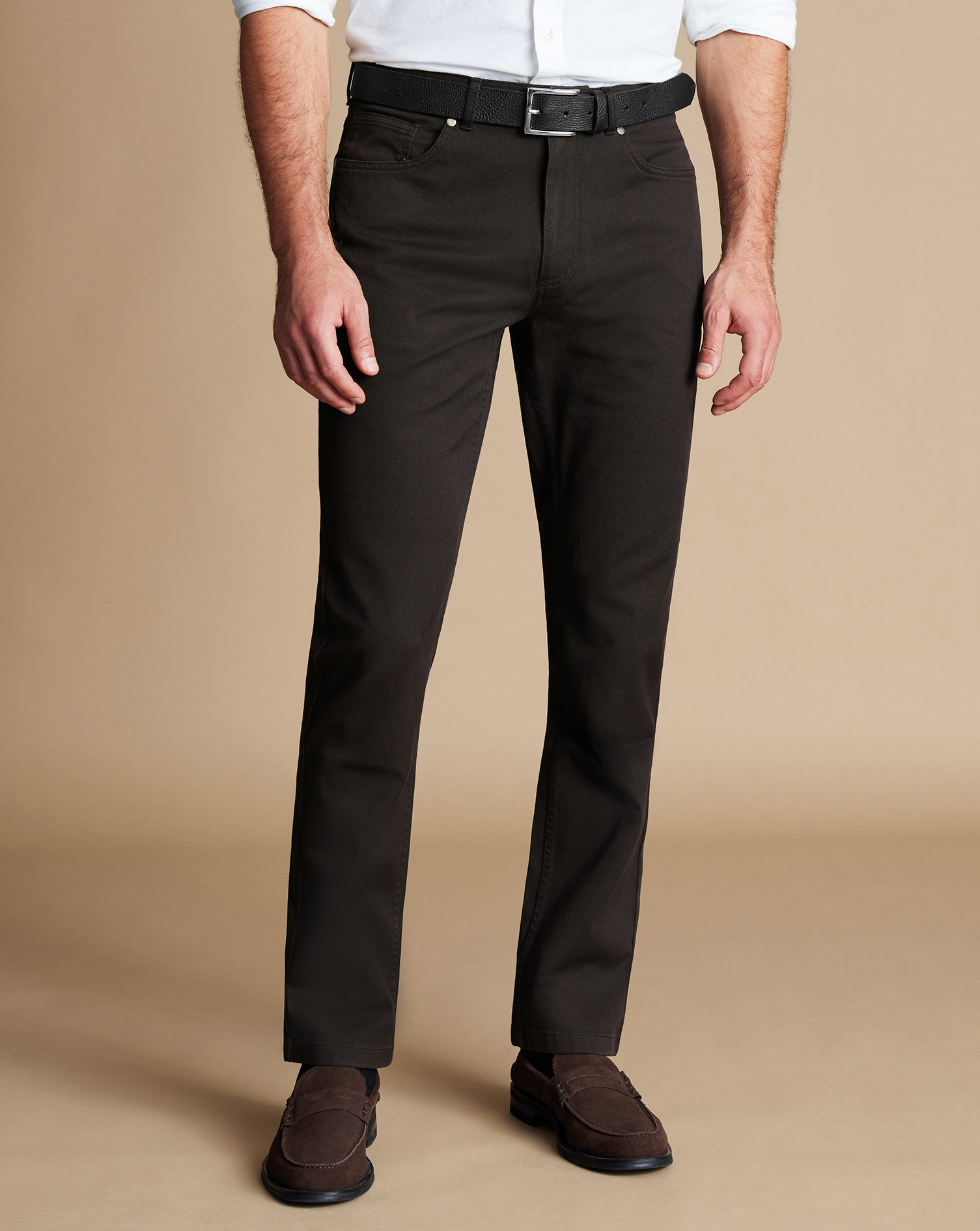 Twill 5 Pocket Jeans - Black