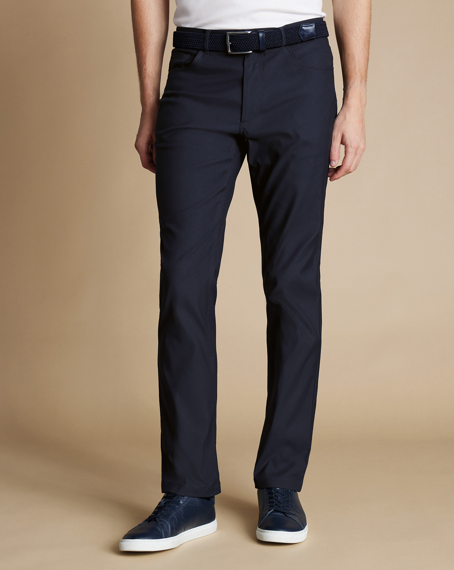 Performance 5 Pocket Trousers - Navy