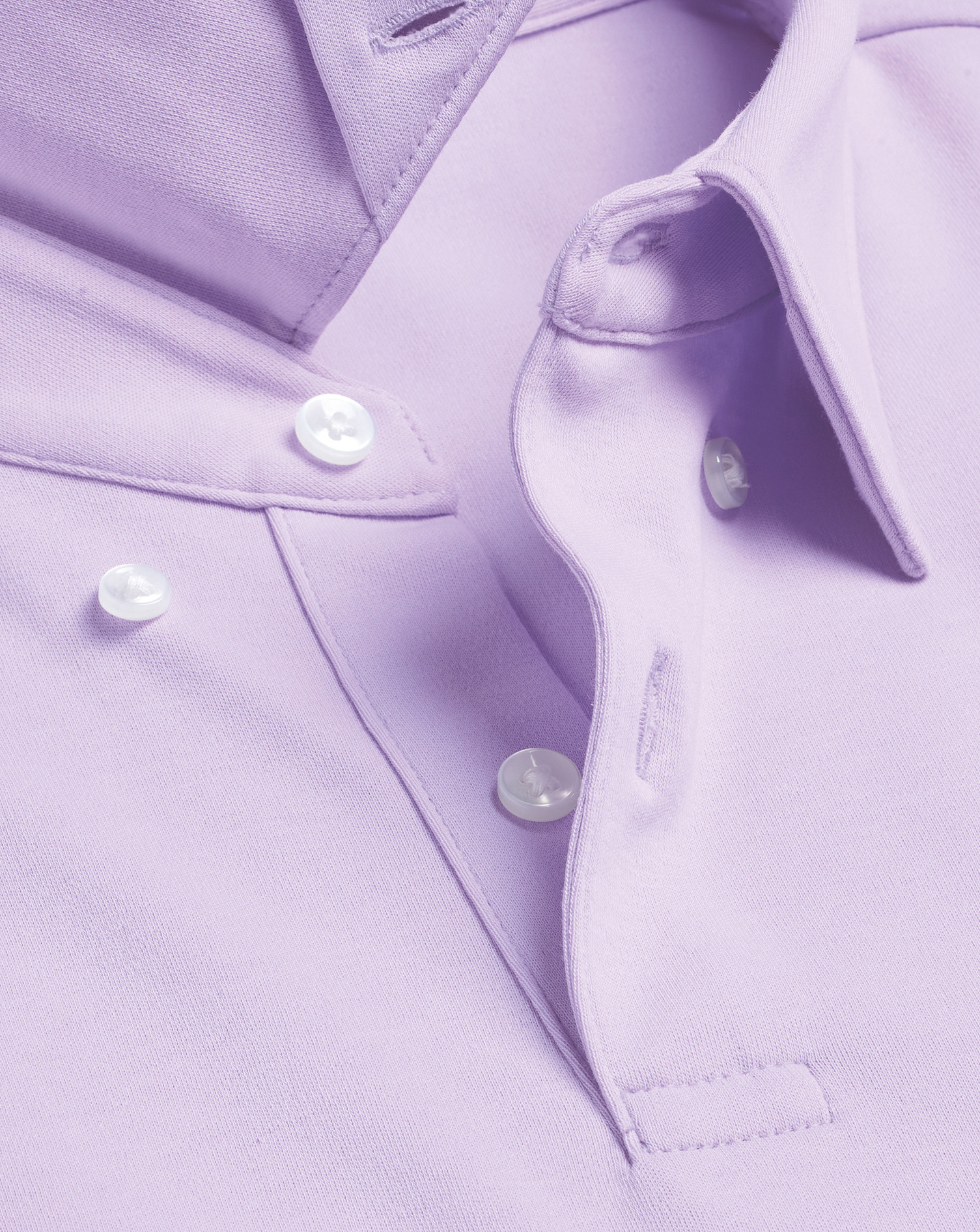 Smart Jersey Polo - Lilac Purple