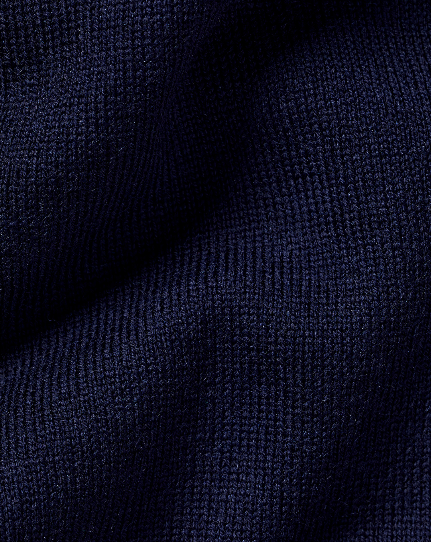 Merino Sleeveless Cardigan - Navy Blue