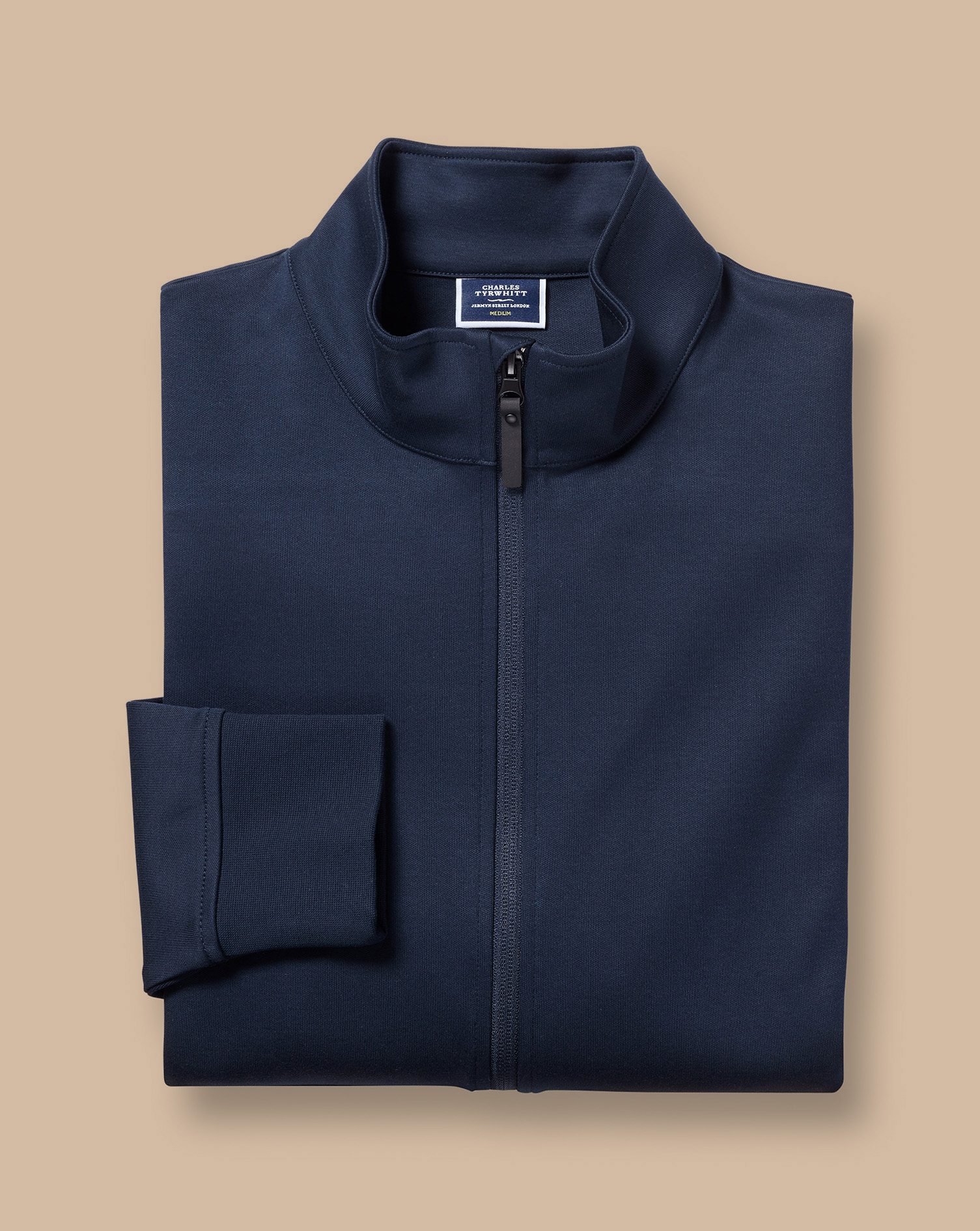 Performance Funnel Neck Jacket - Navy