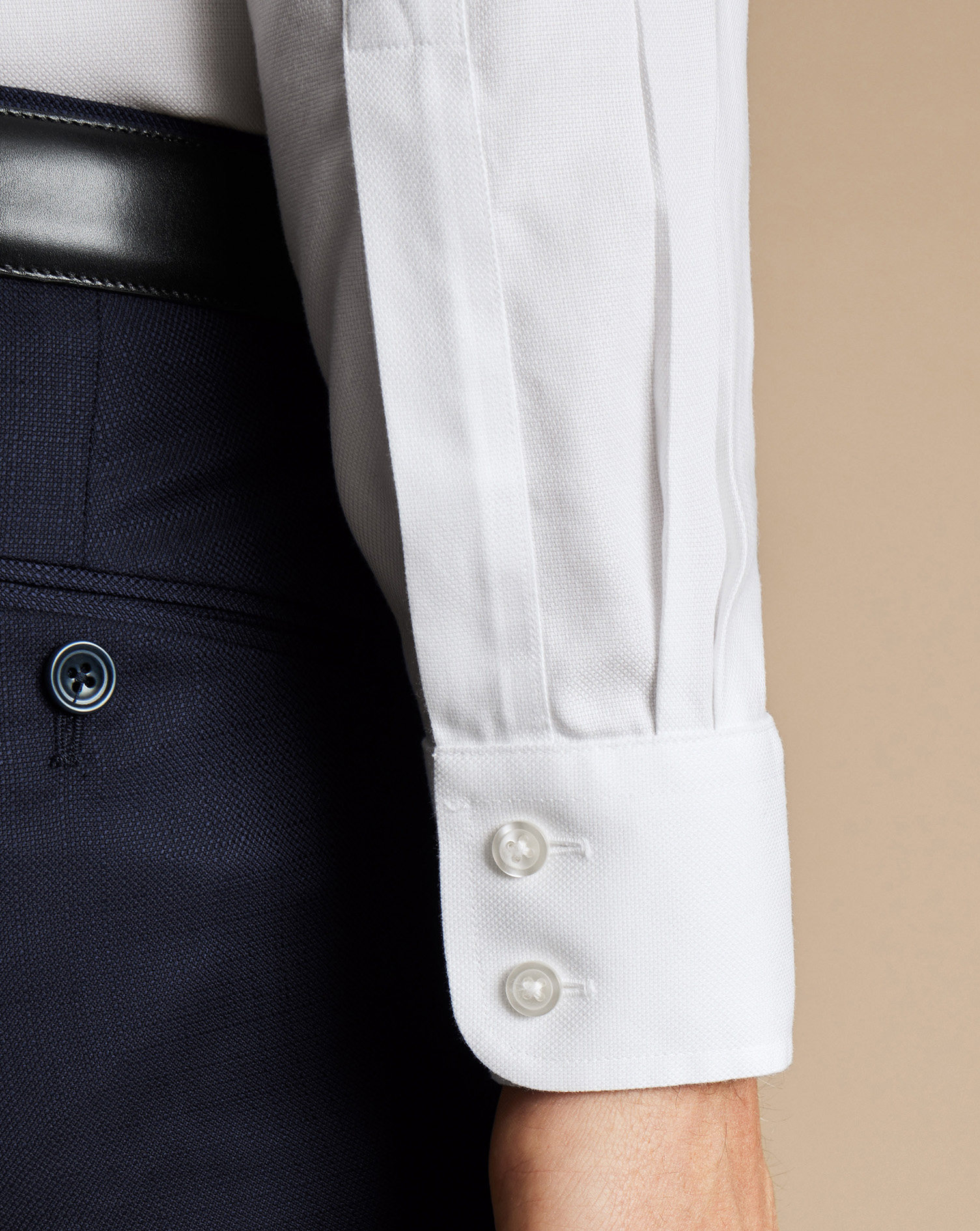 Non-Iron Royal Oxford Shirt - White