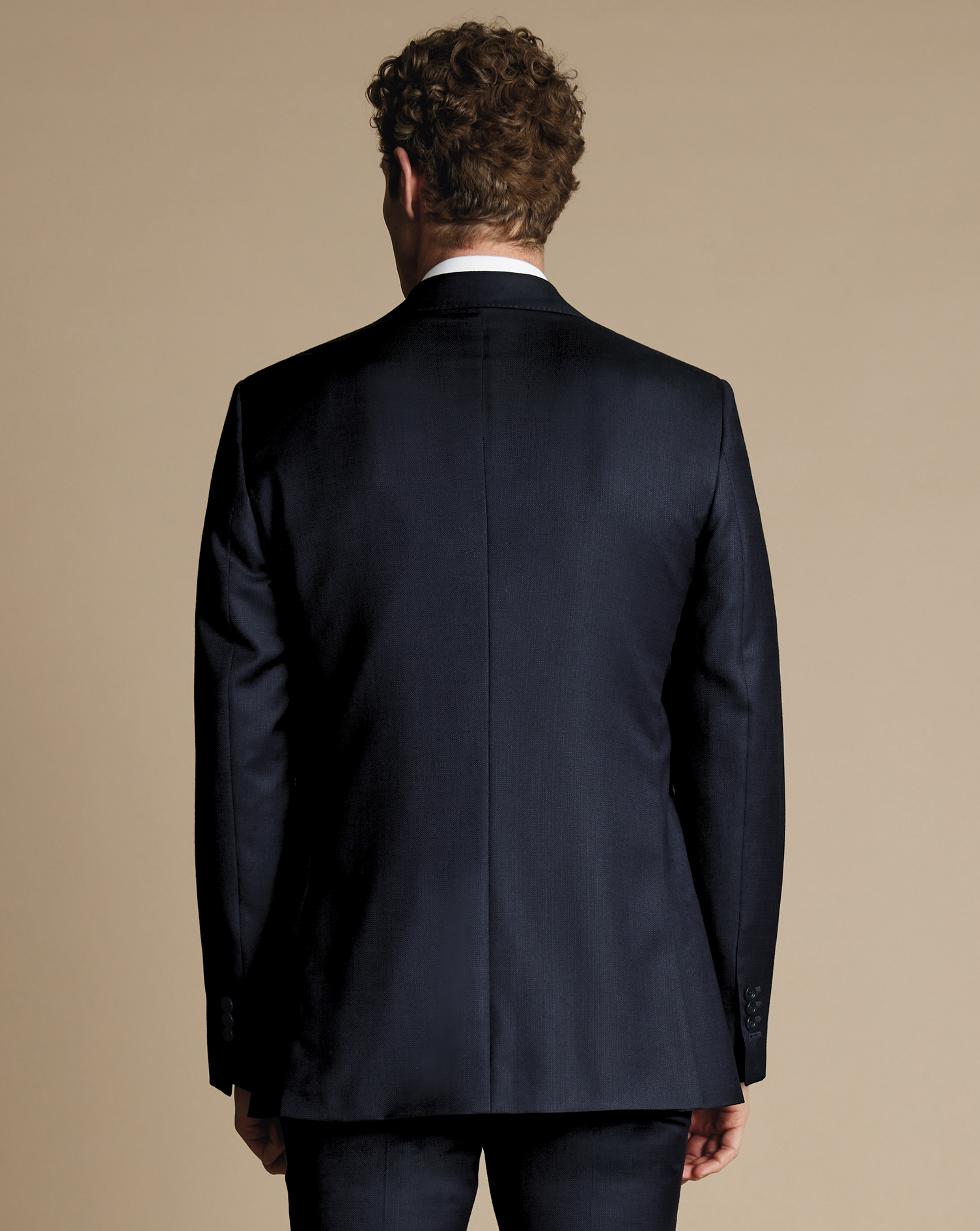 Italian Luxury Suit Jacket - Dark Navy