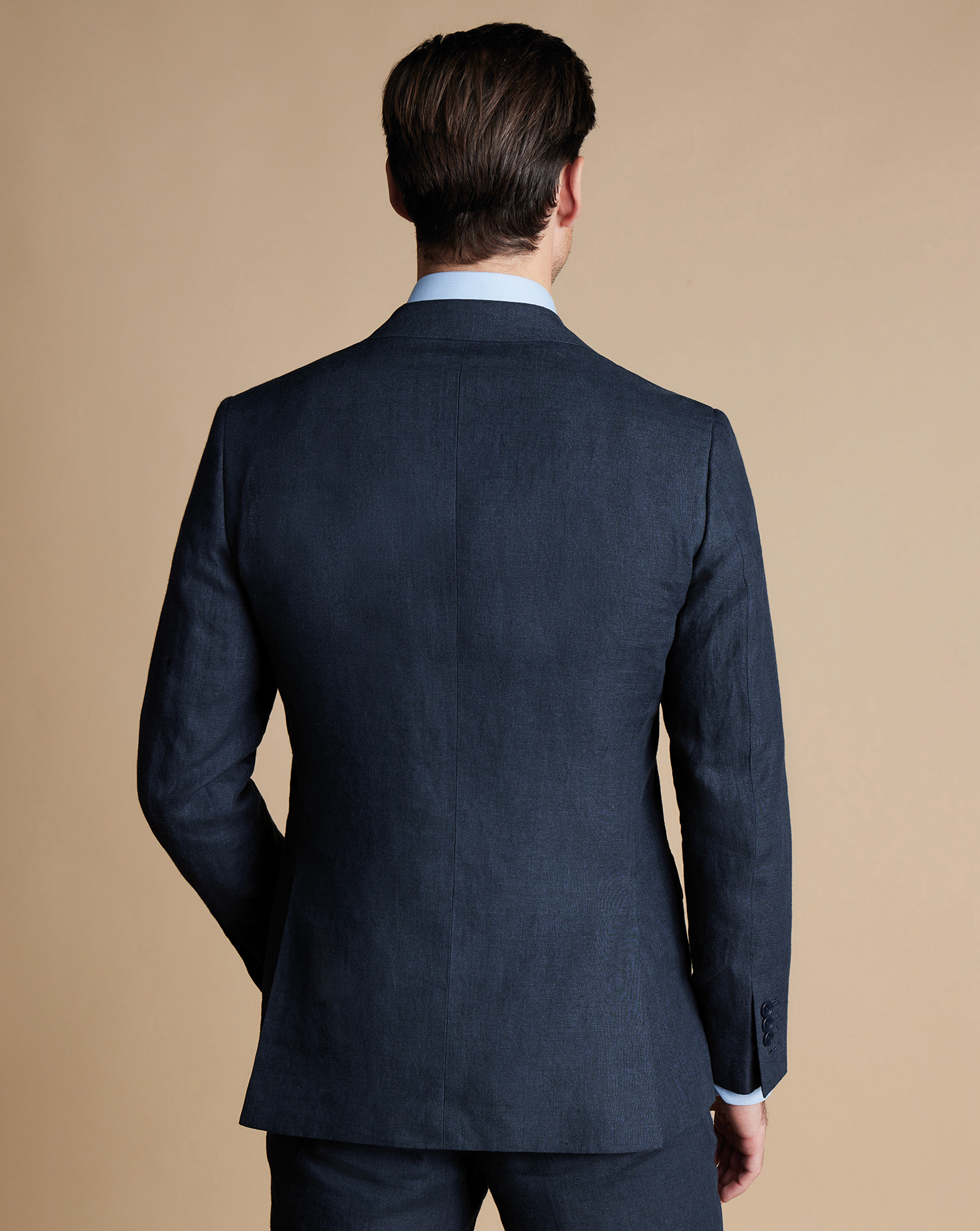 Linen Jacket - Dark Navy