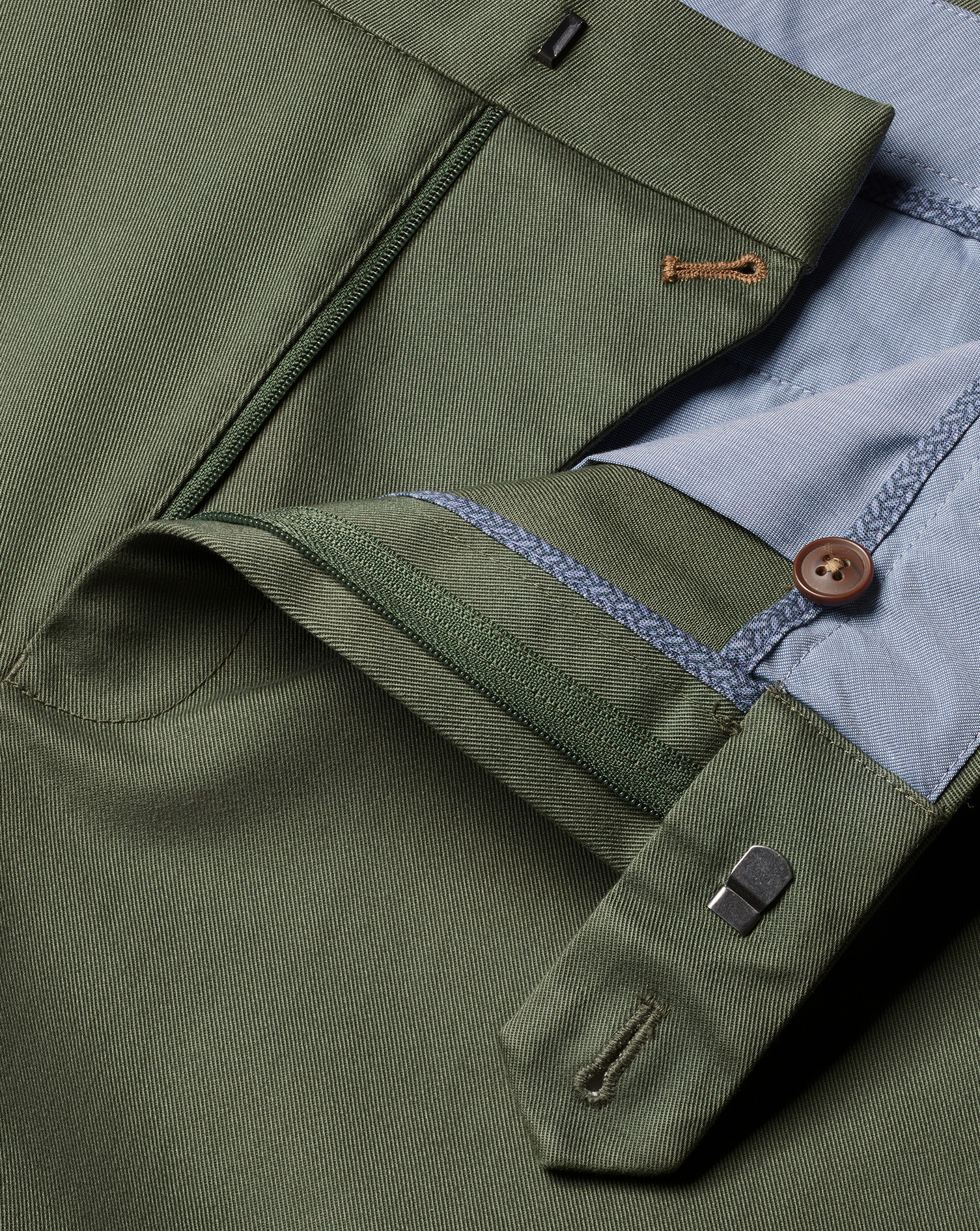 Ultimate Non-Iron Chinos - Light Green