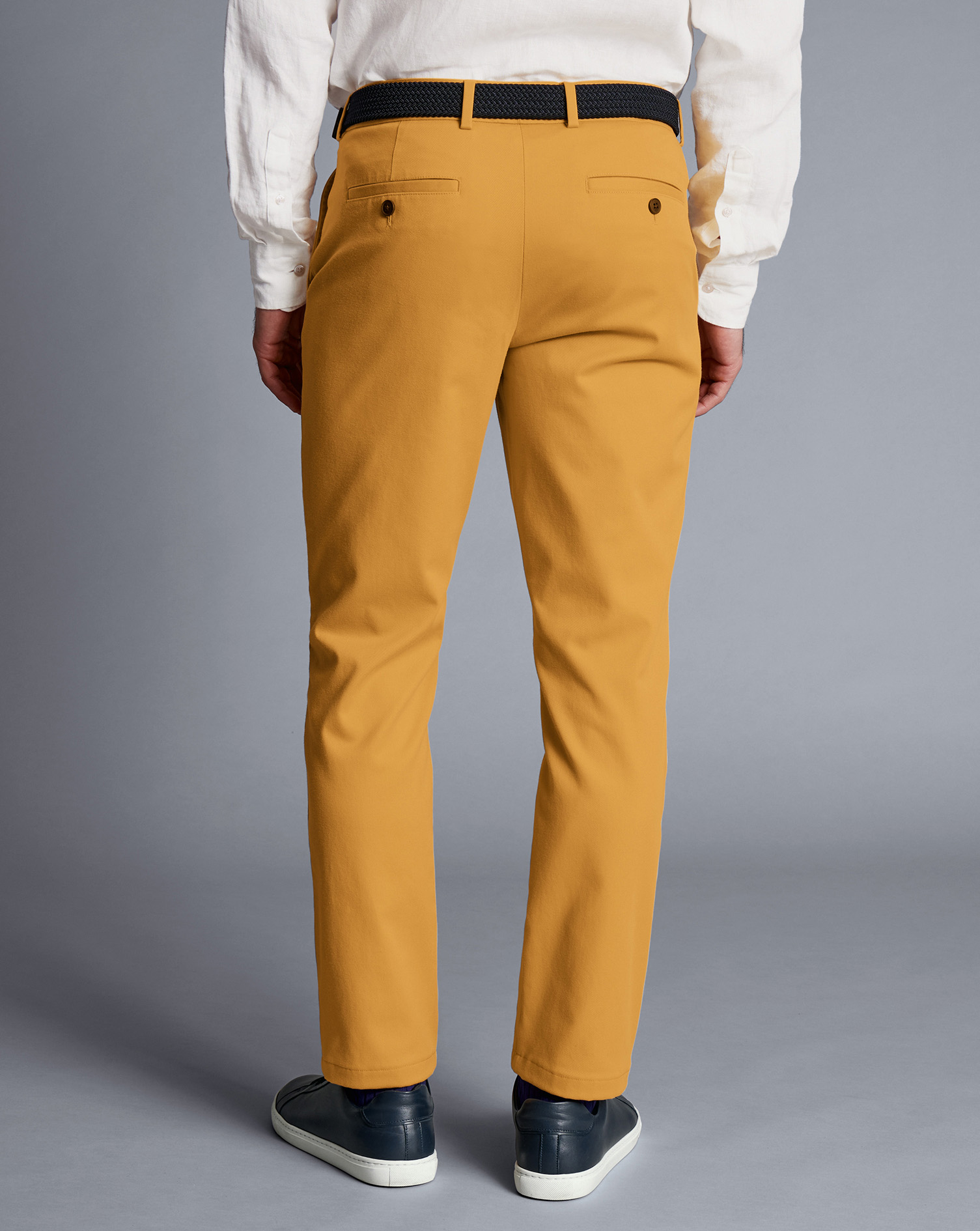 Ultimate Non-Iron Chinos - Yellow