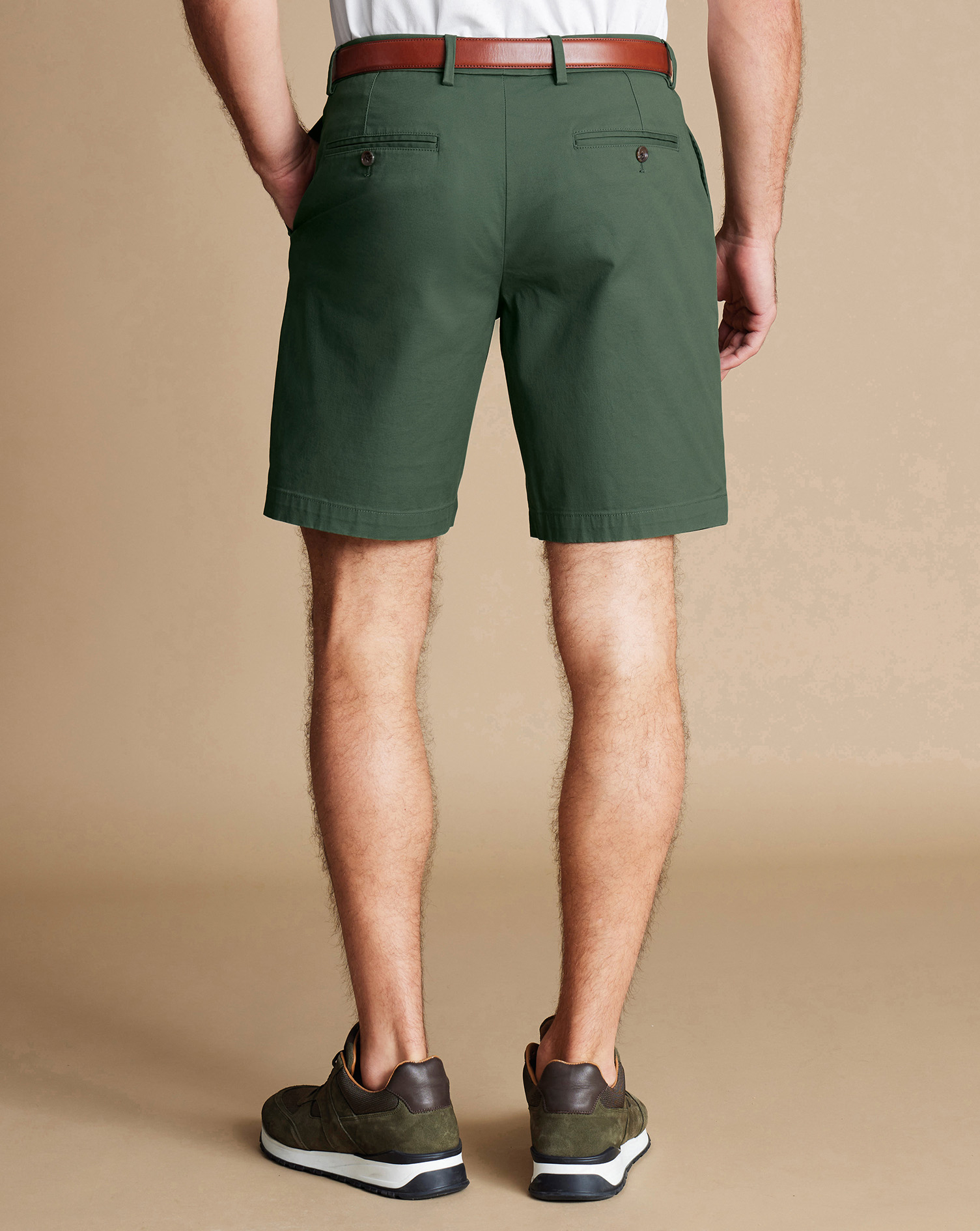 Cotton Shorts - Green