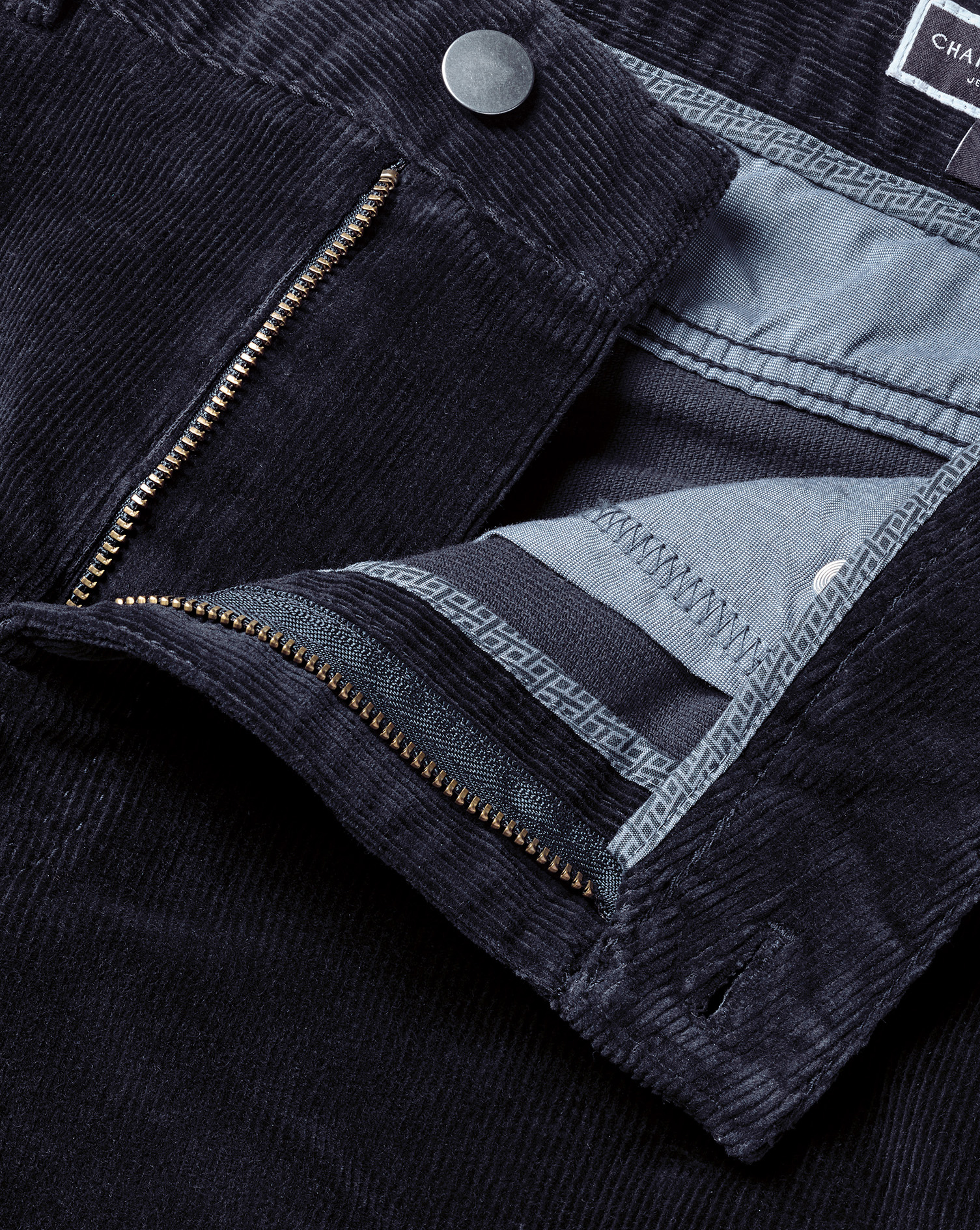 Cord 5 Pocket Jeans - French Navy