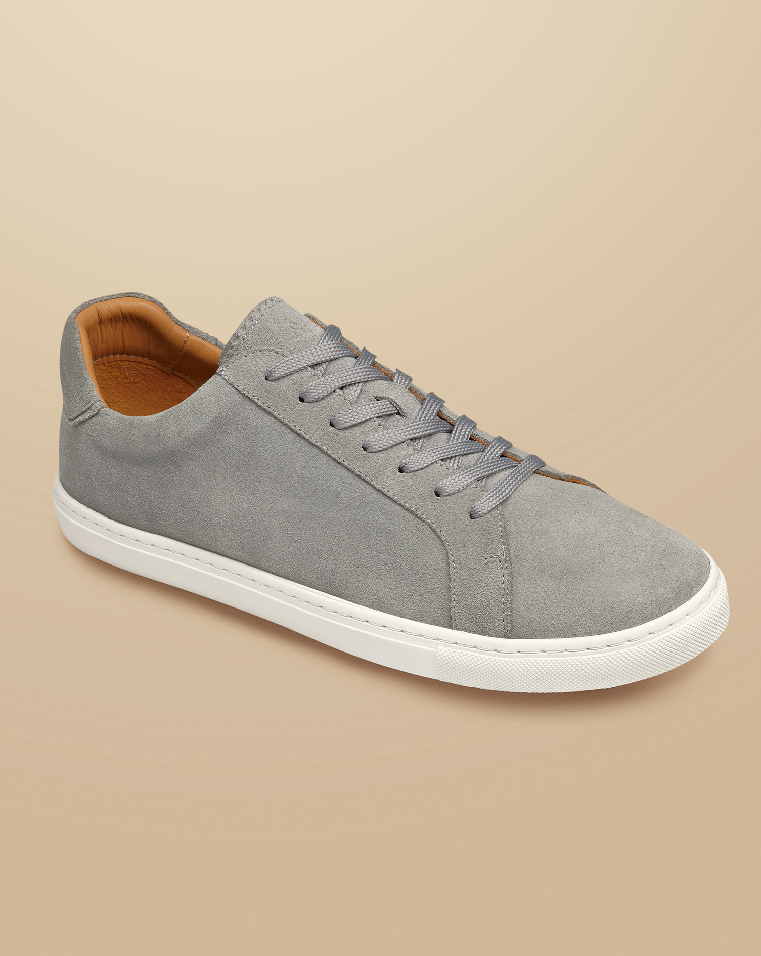 Suede Trainers - Grey