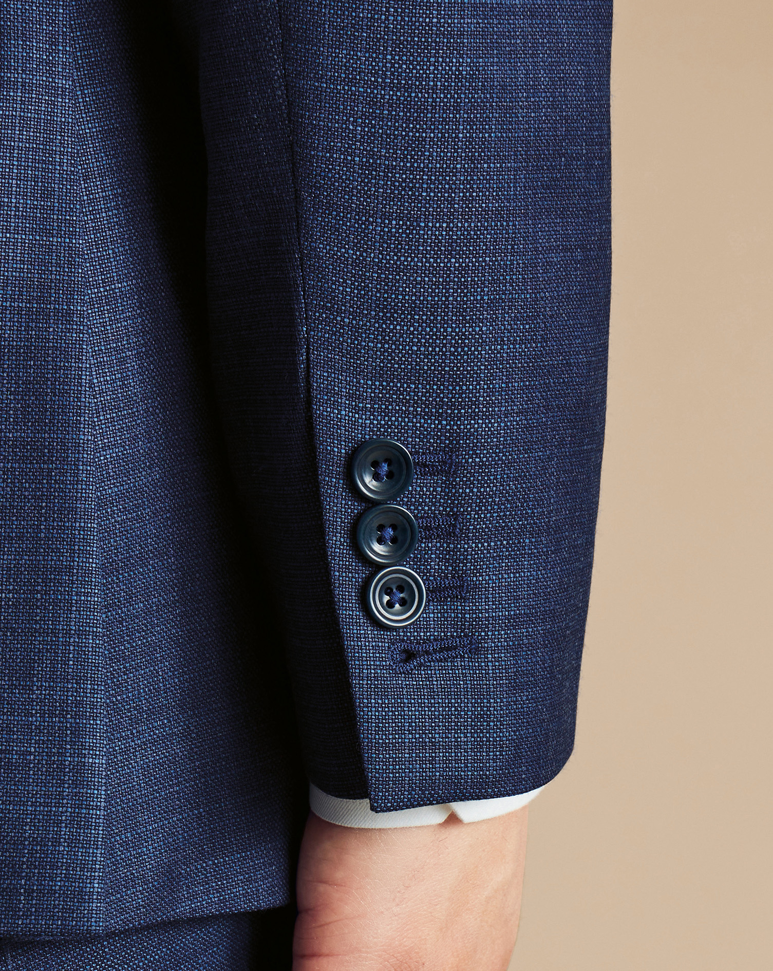 Italian Luxury Suit - Indigo Blue