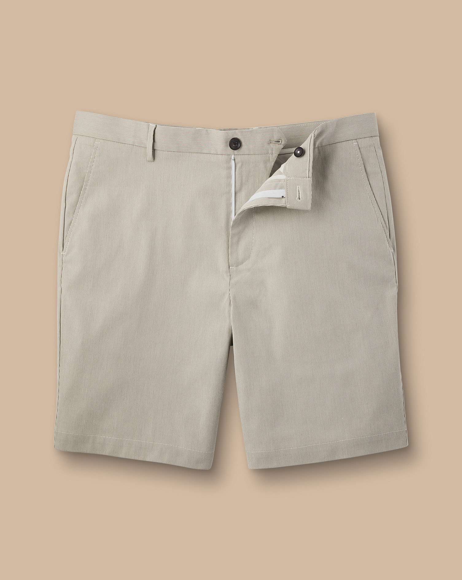 Stripe Short - Light Grey