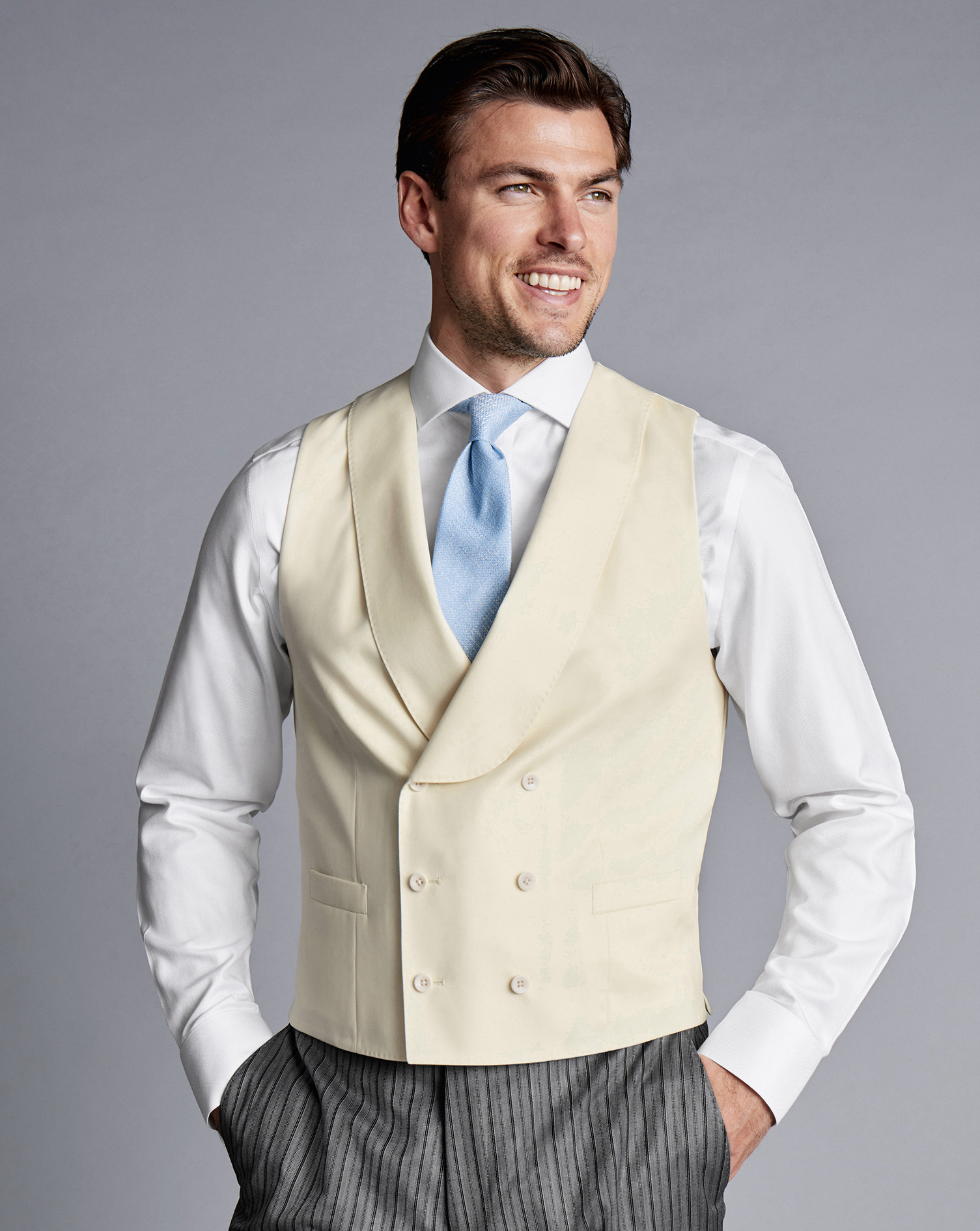 Morning Suit Waistcoat - Ivory