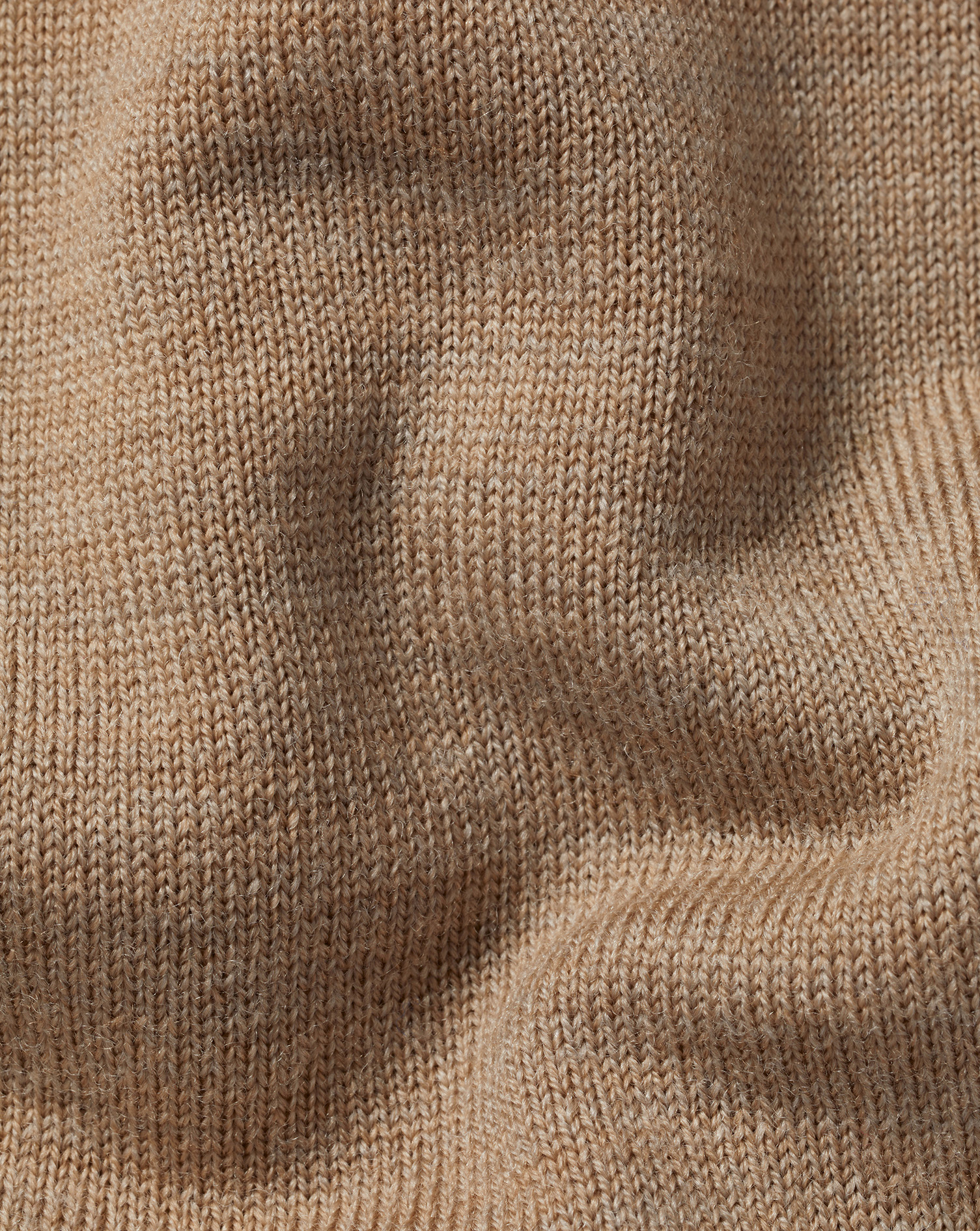 Merino Roll Neck Jumper - Oatmeal