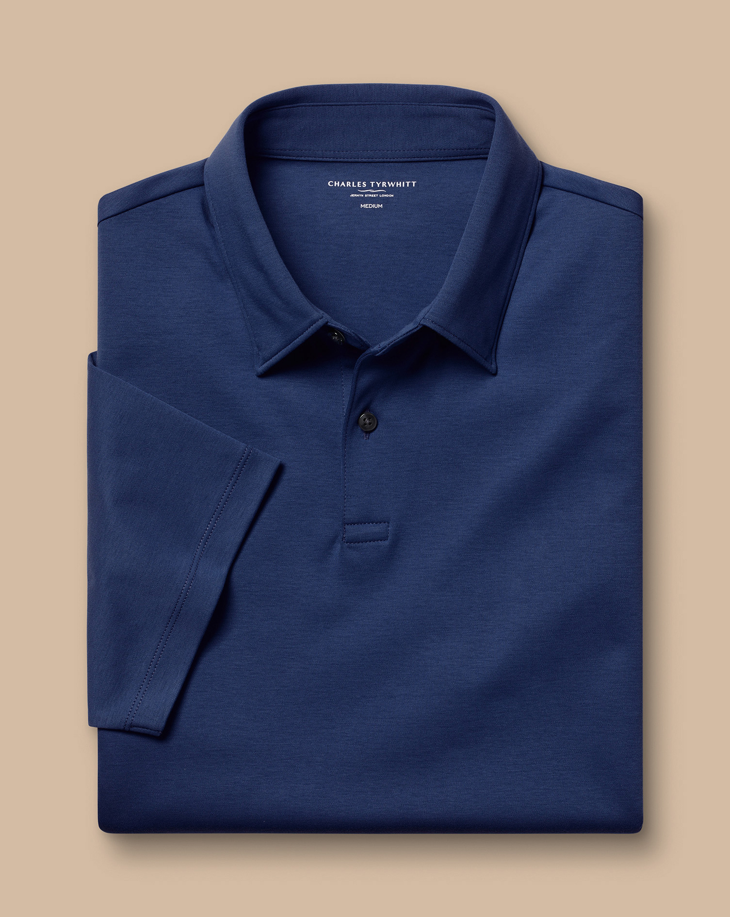 Smart Jersey Polo - French Blue