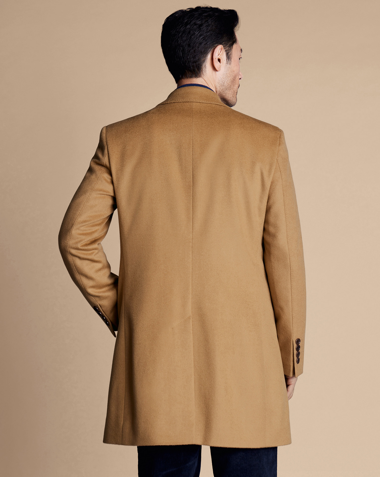 Wool Overcoat - Camel