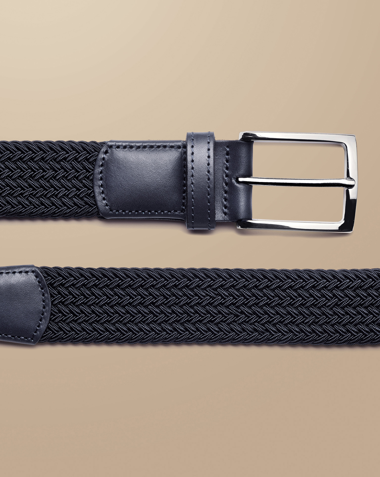 Casual Stretch Belt - Navy