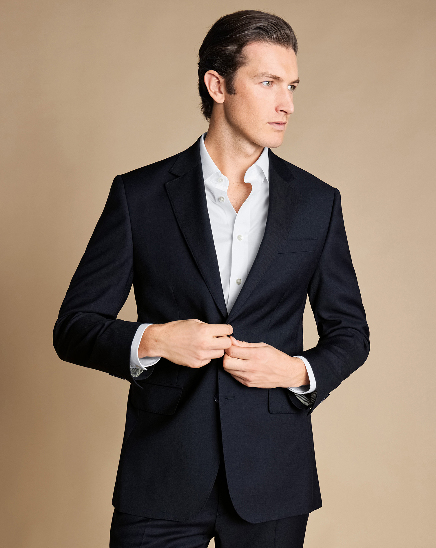 Italian Luxury Blazer  - Navy