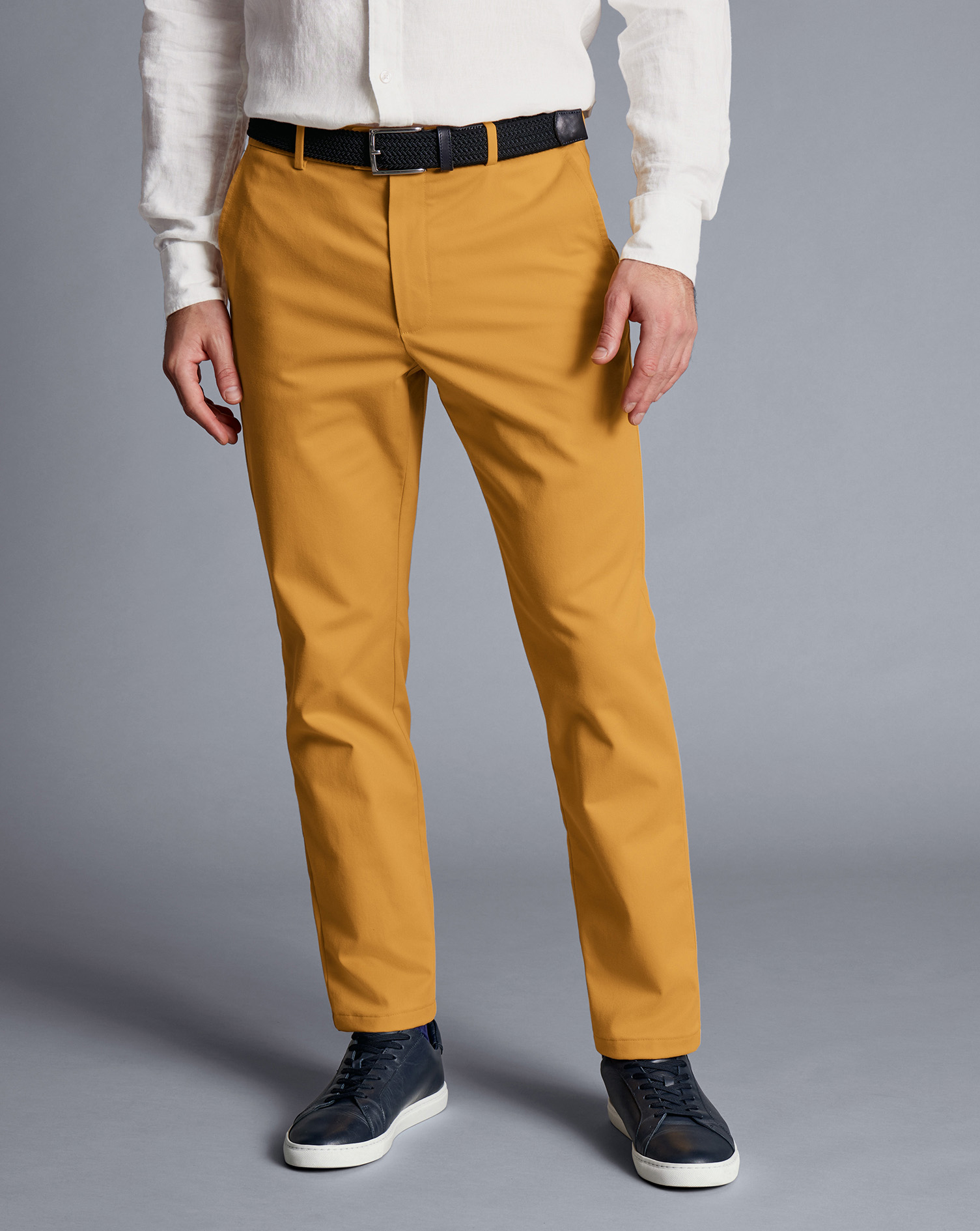 Ultimate Non-Iron Chinos - Yellow