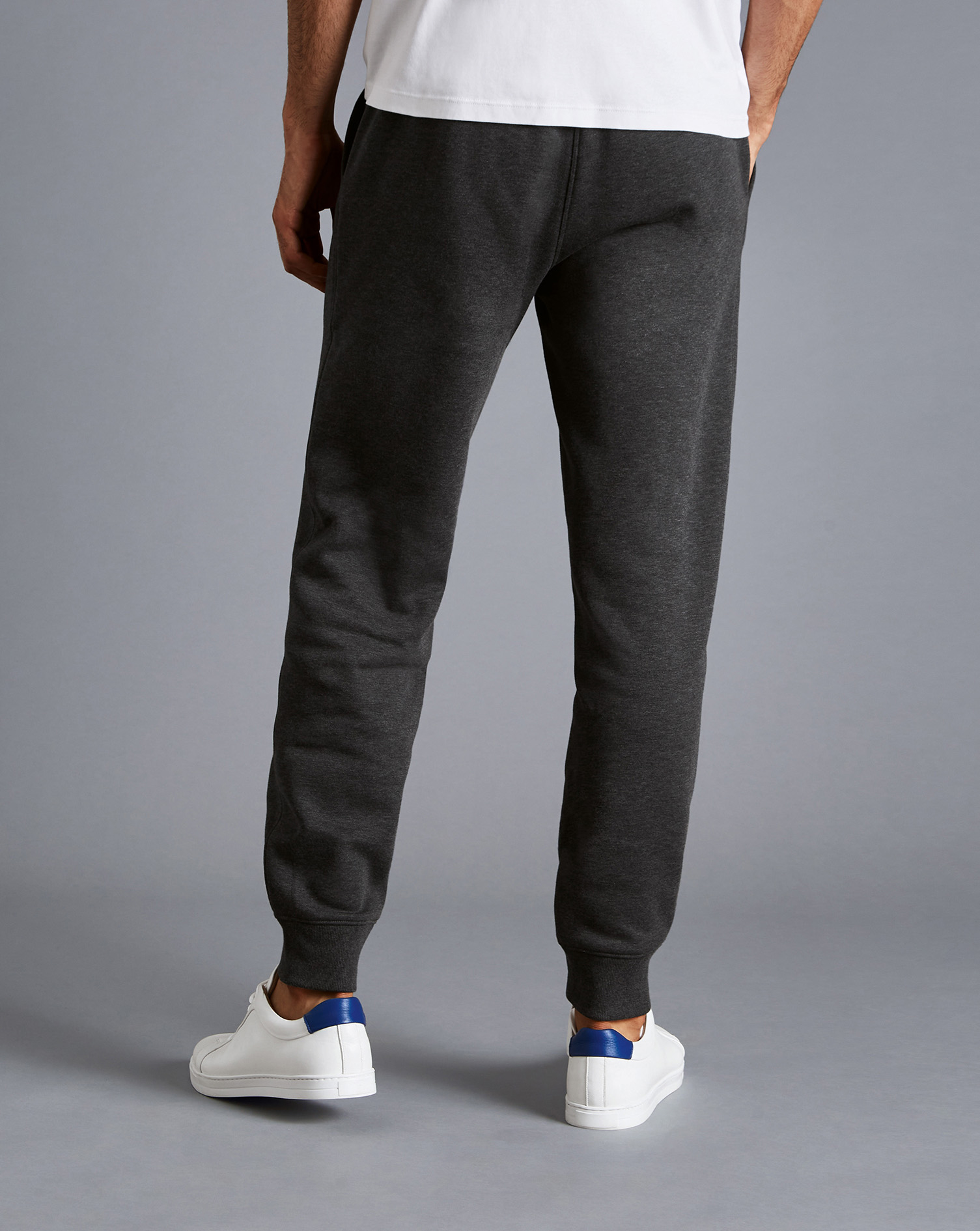 Jersey Joggers - Dark Grey Melange