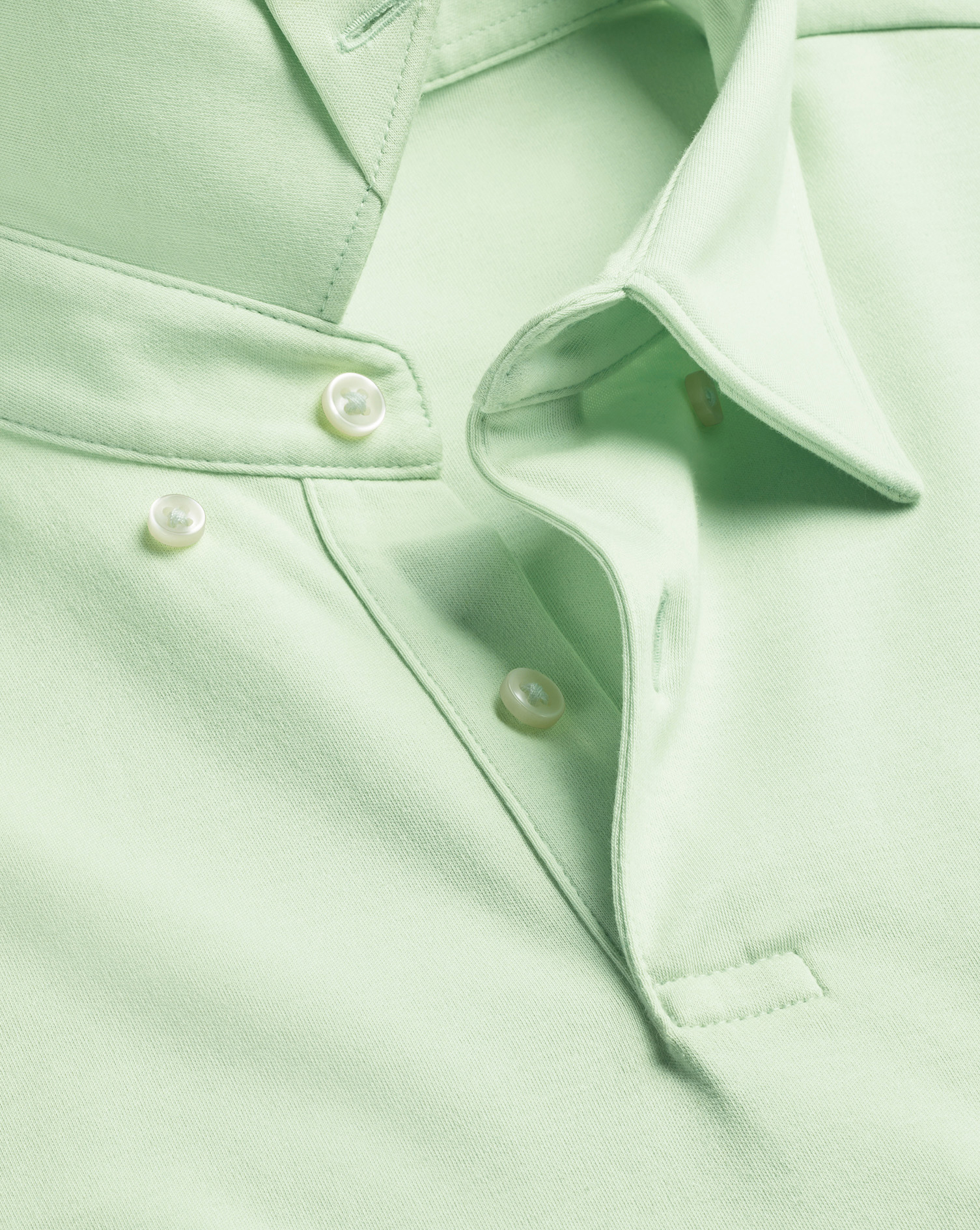 Smart Jersey Polo - Light Green