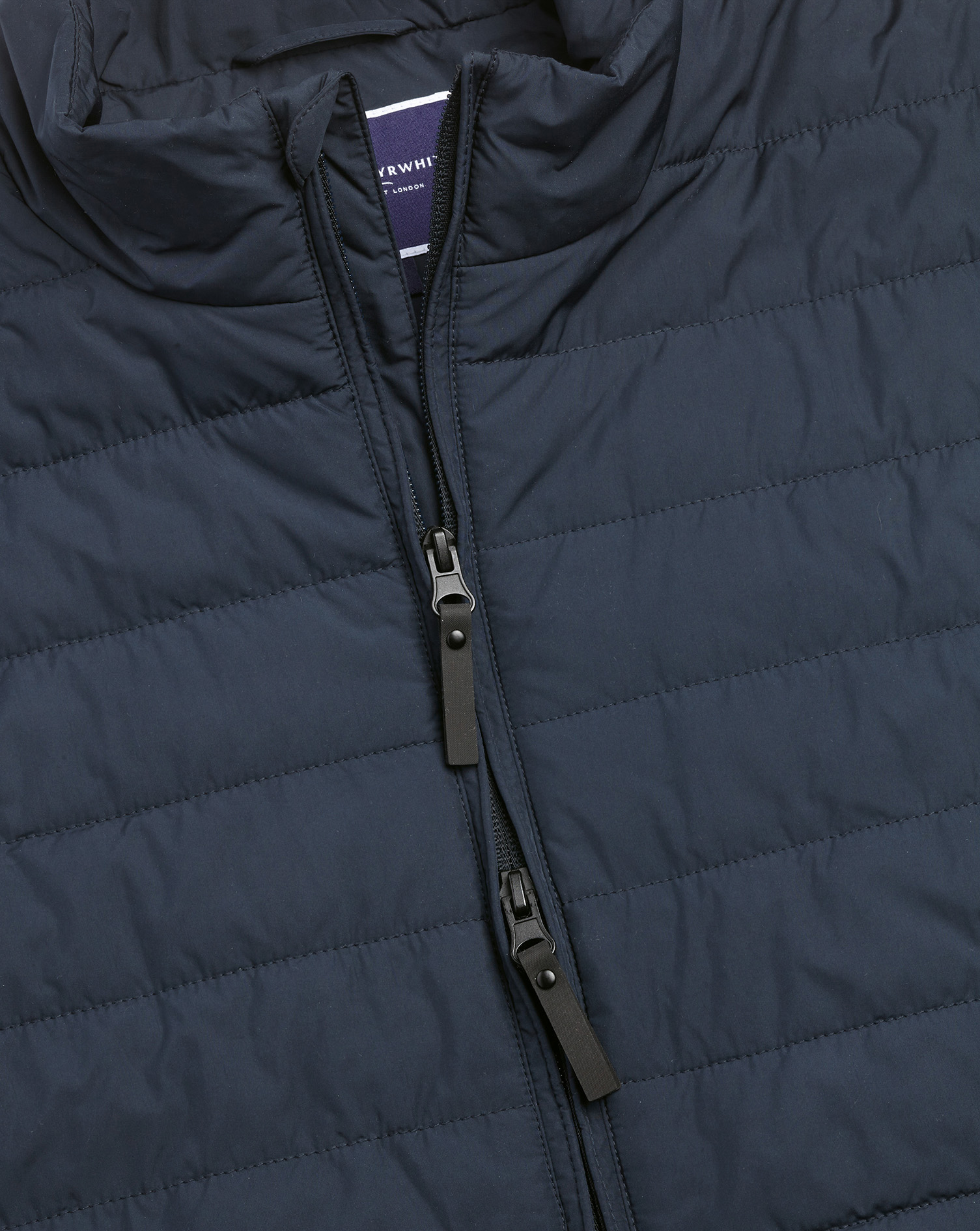 Lightweight Quilted Gilet  - Navy