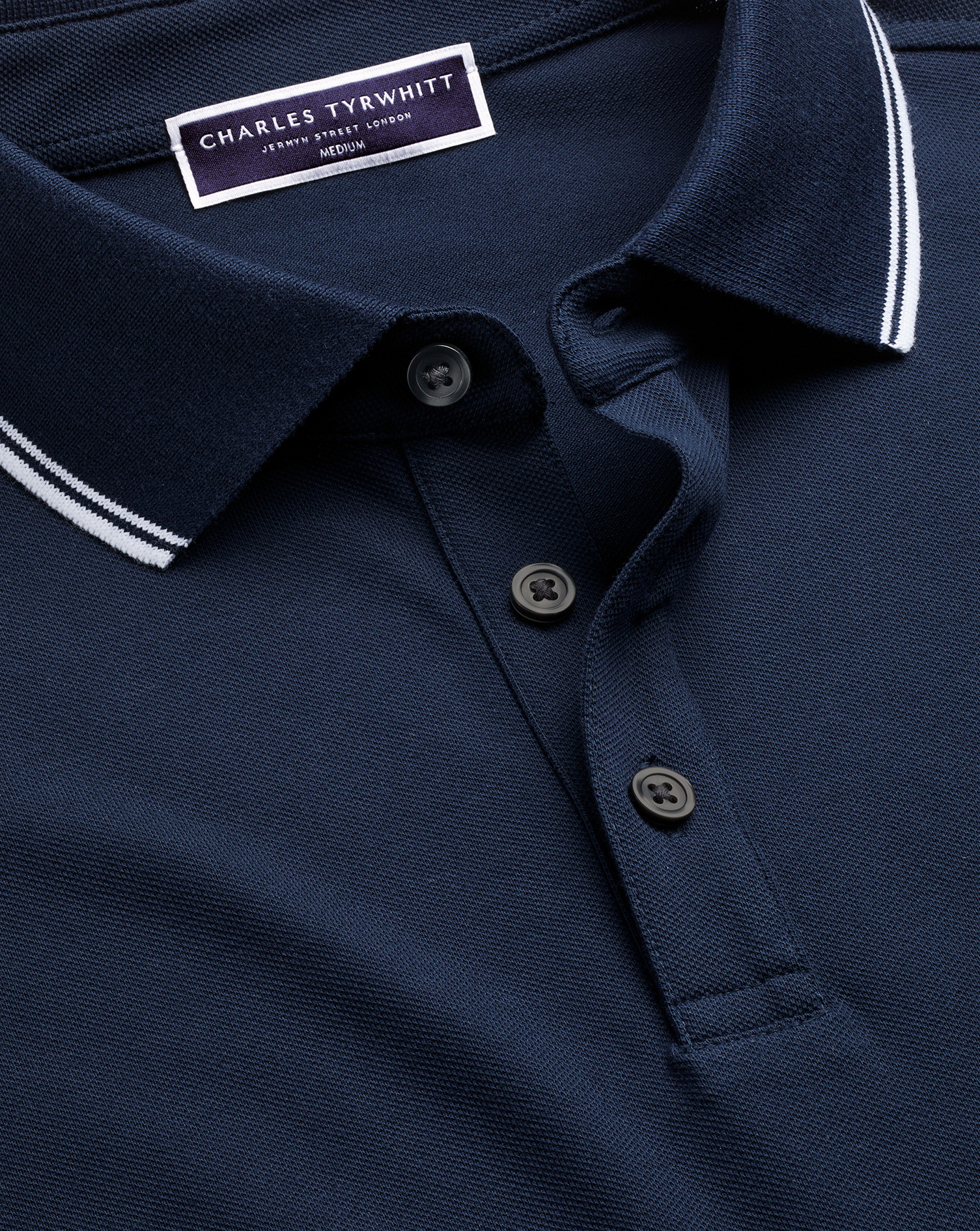 Tyrwhitt Pique Polo - Navy