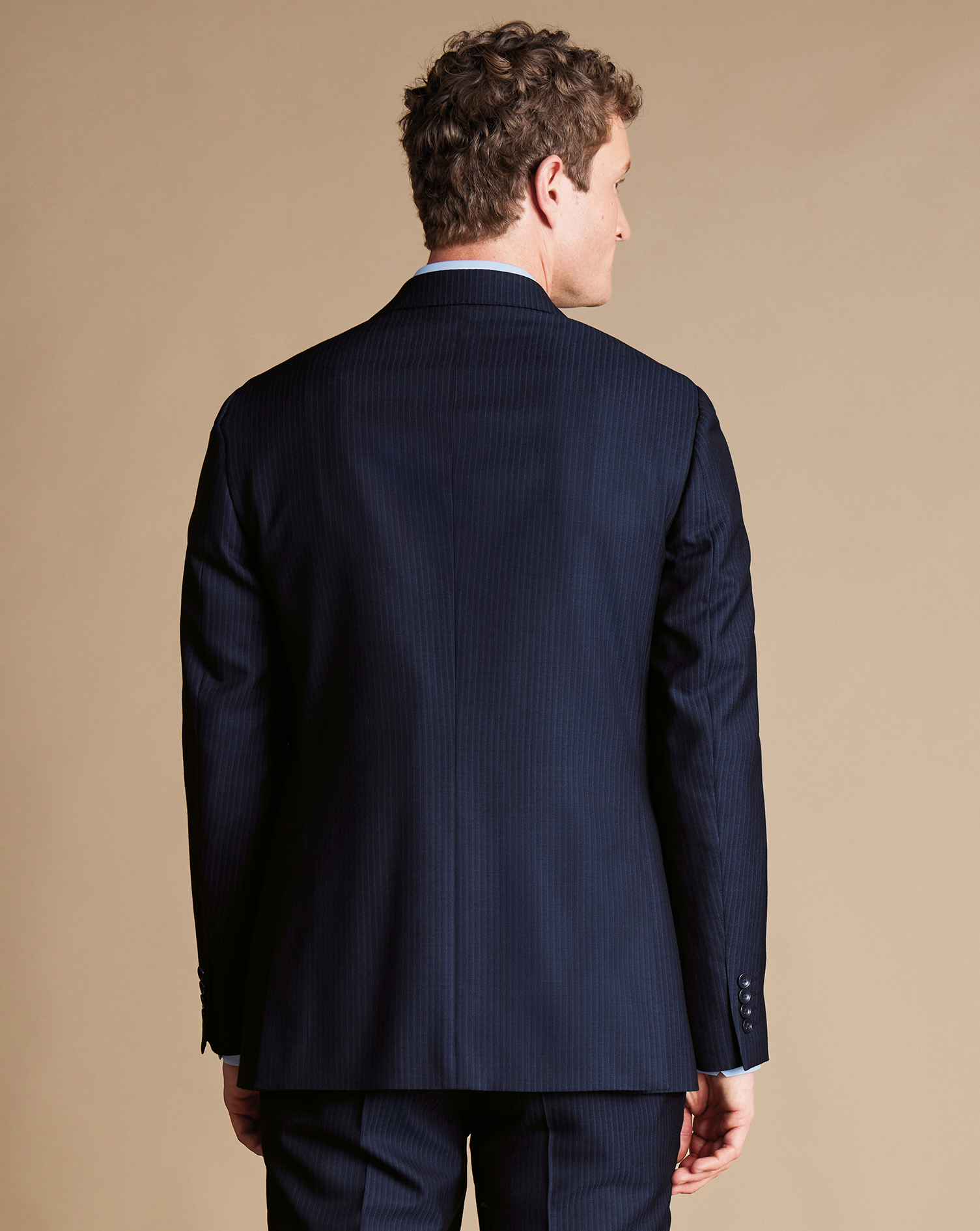 Stripe Suit - Navy