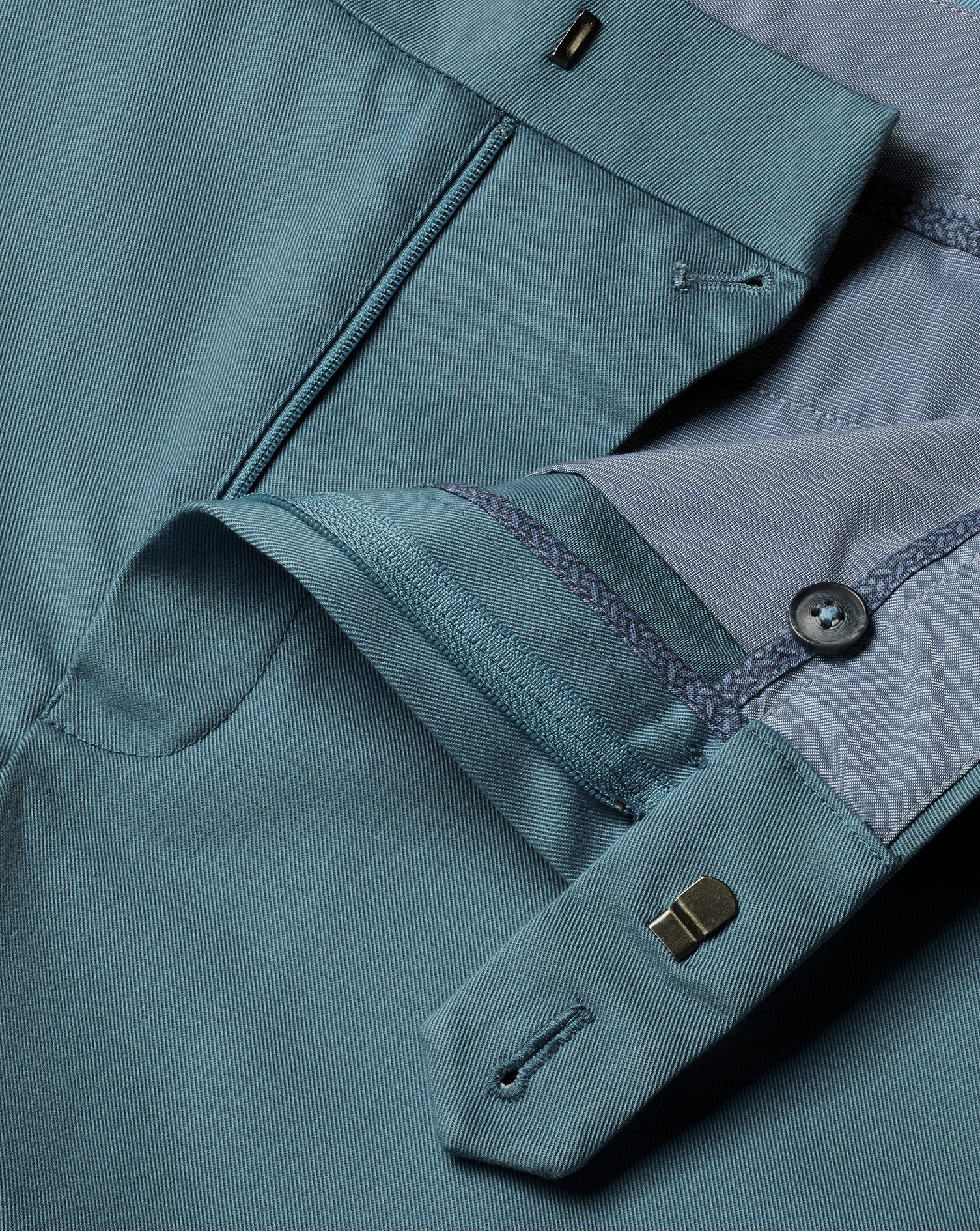 Ultimate Non-Iron Chinos - Mid Blue