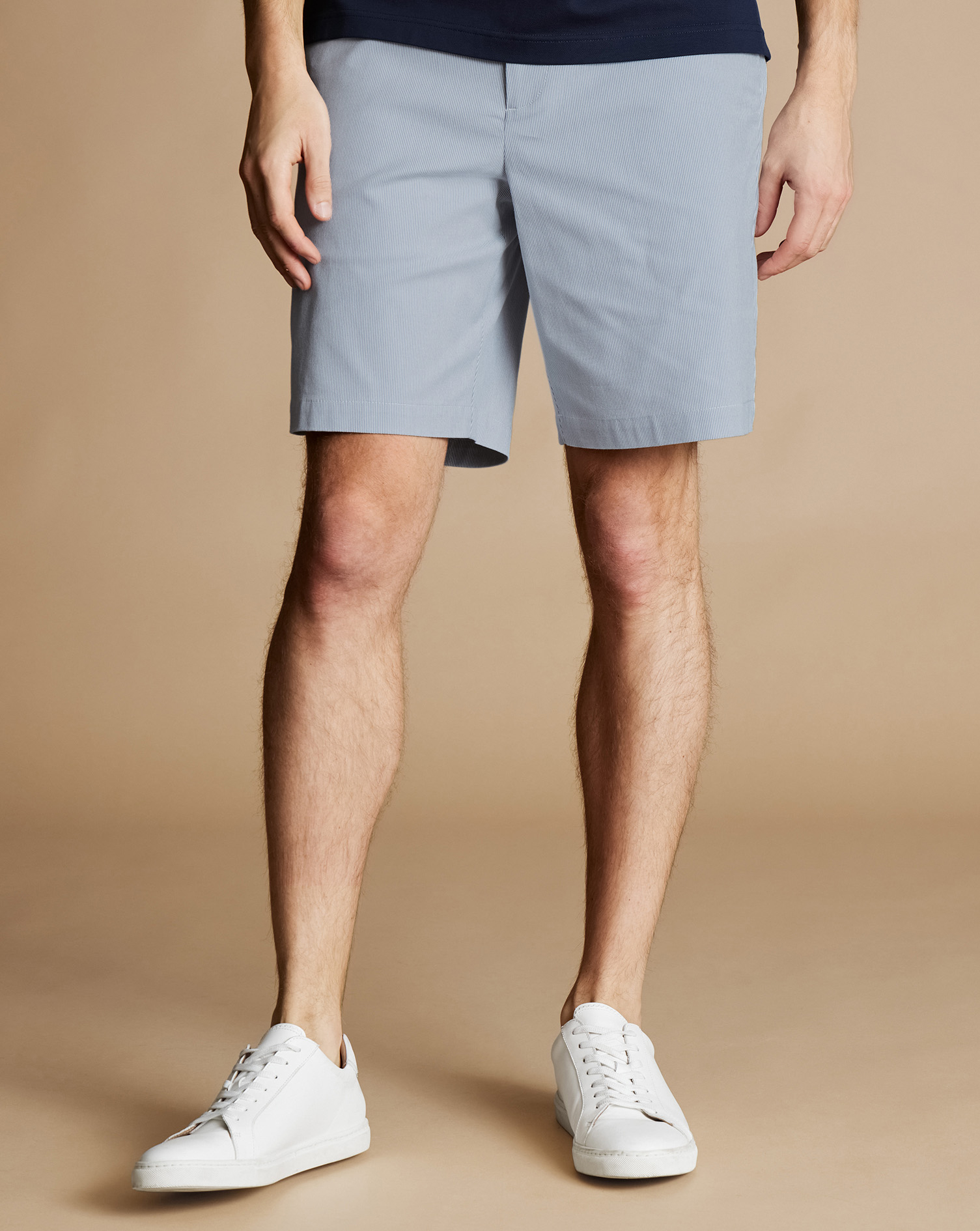 Stripe Short - Sky Blue