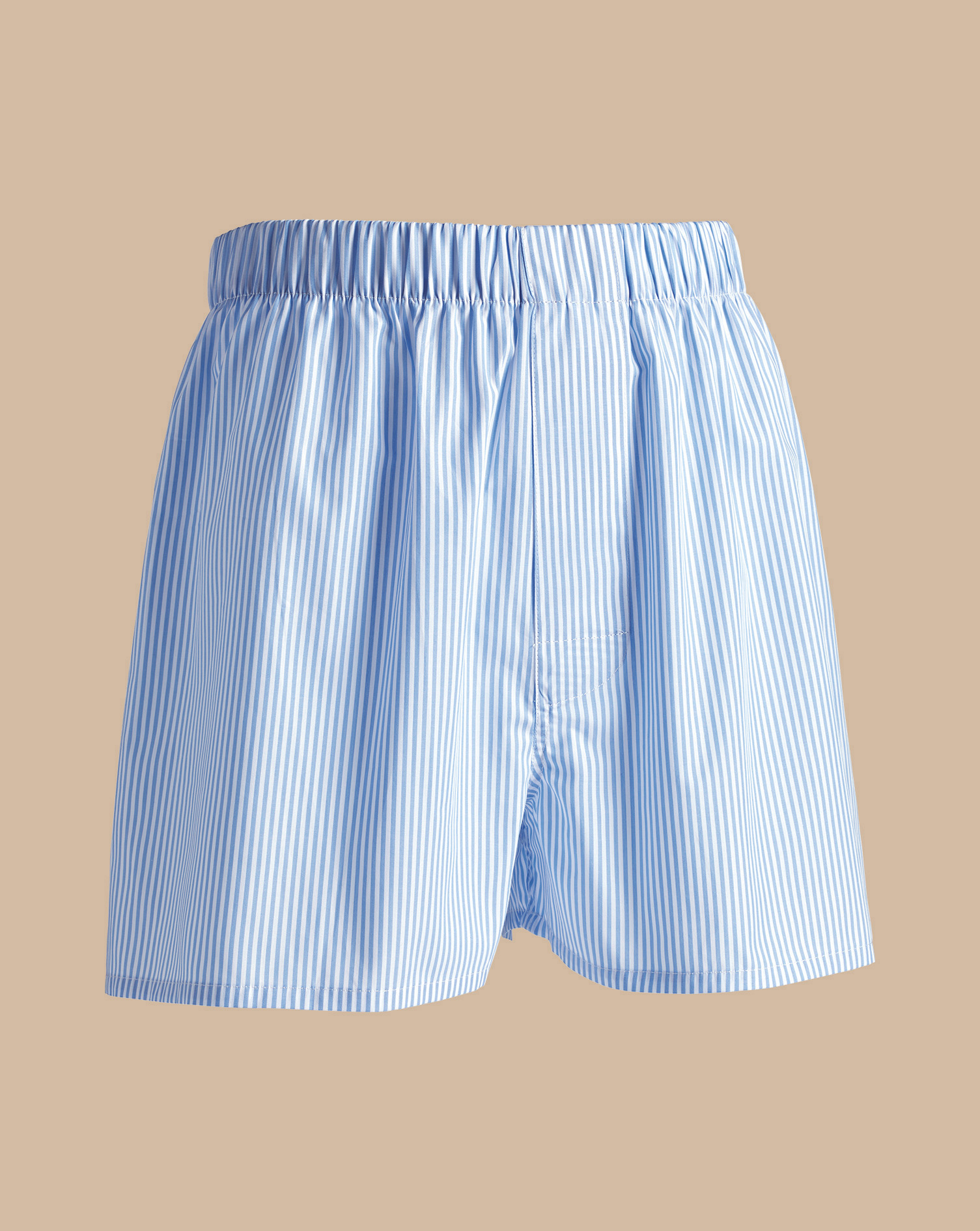 Stripe Woven Boxers  - Cornflower Blue