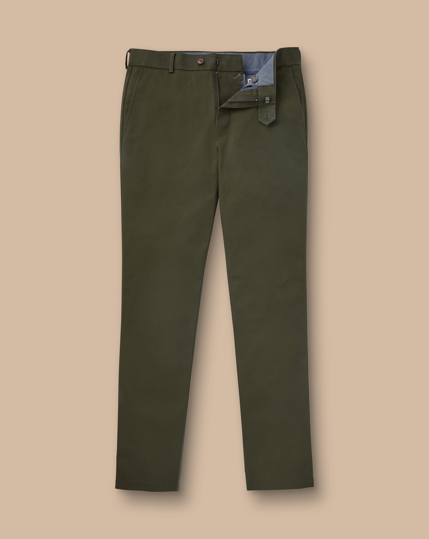 Ultimate Non-Iron Chinos - Forest Green