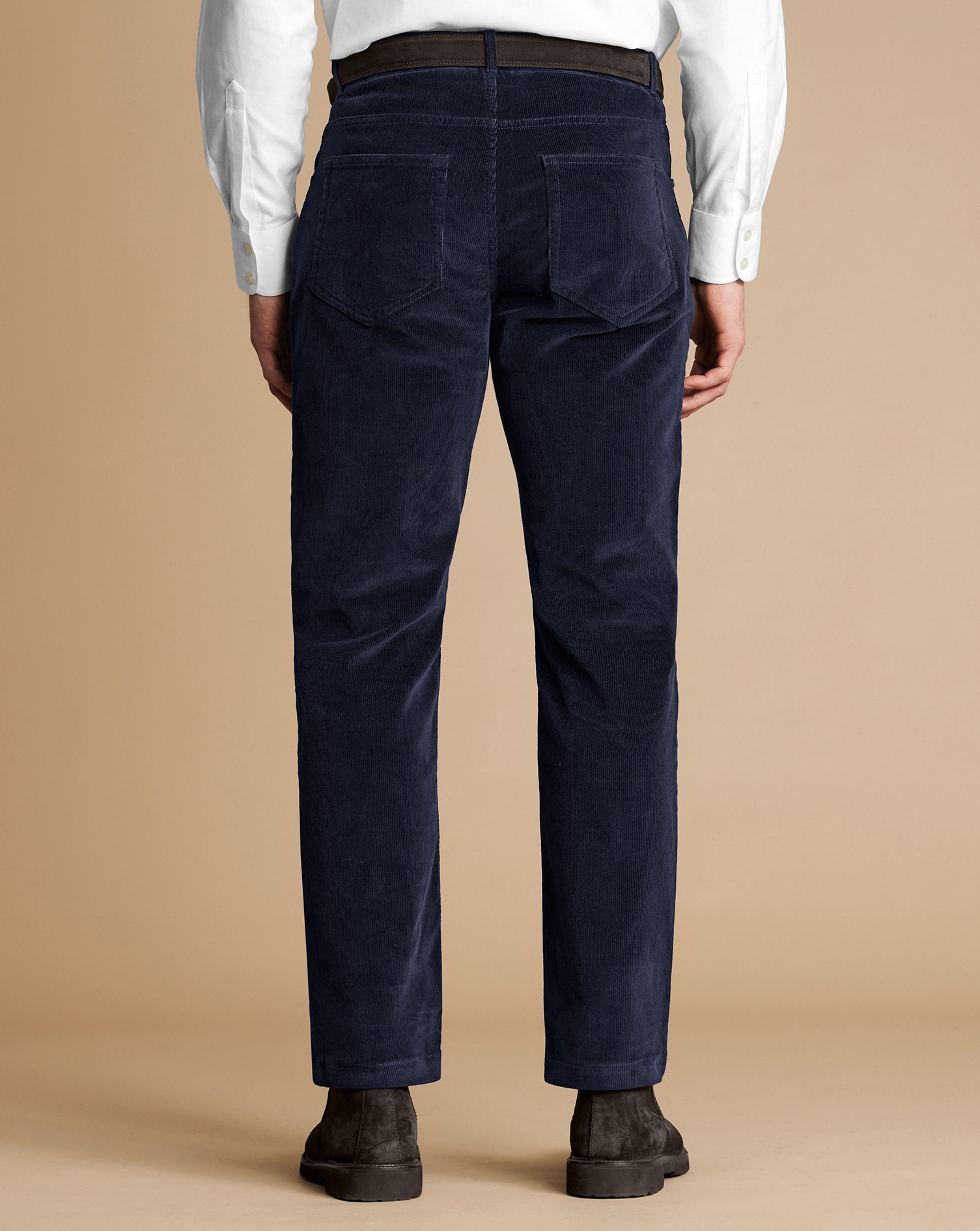 Cord 5 Pocket Jeans - French Navy